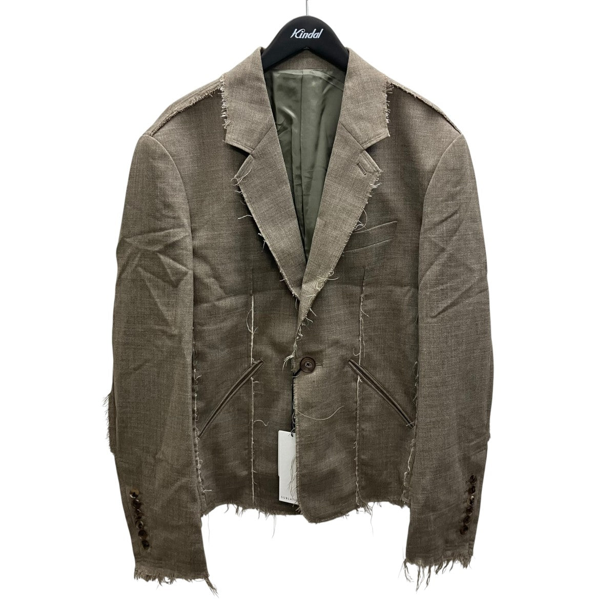 ROUGH WOOL COMPACT JACKET ウールコンパクトジャケット