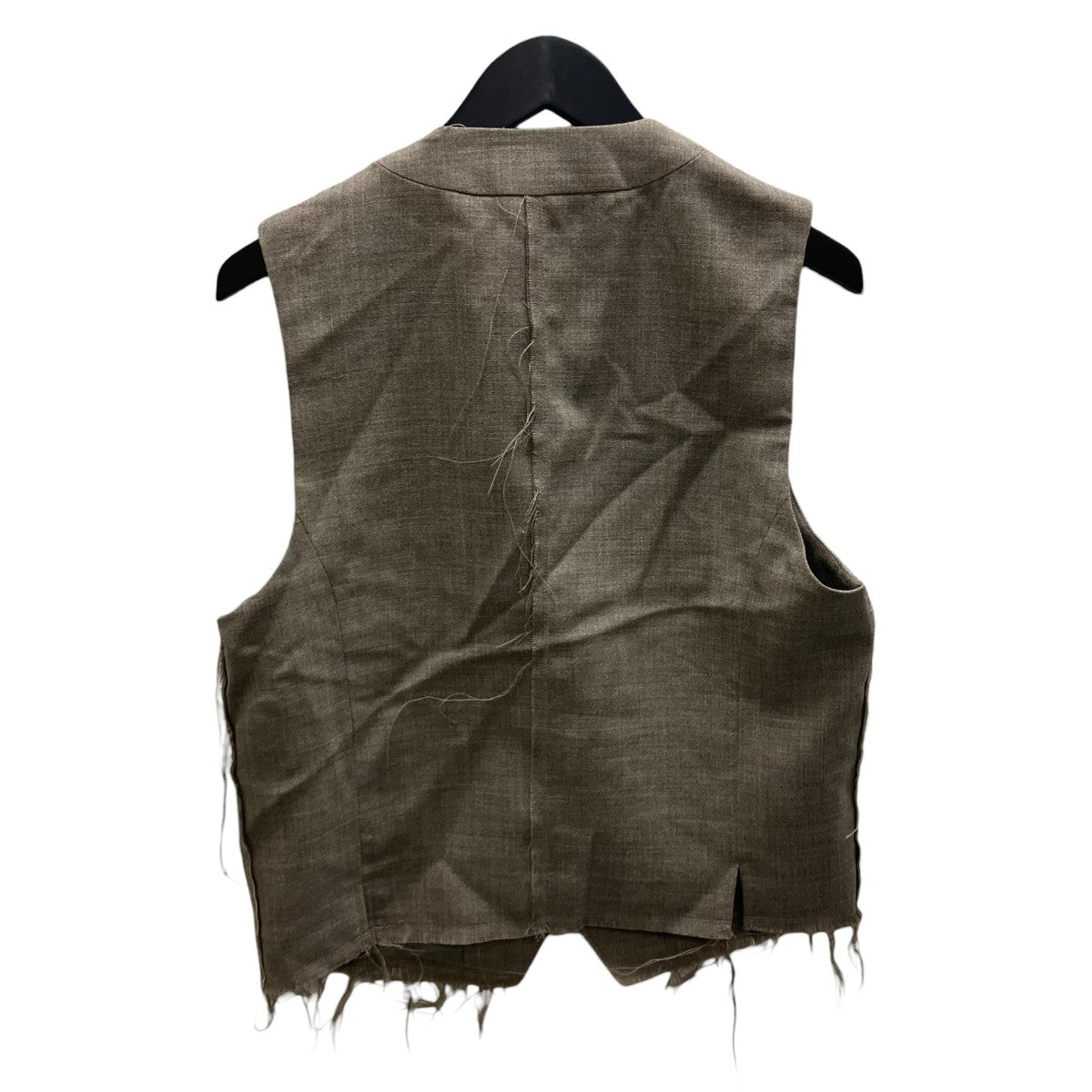 ROUGH WOOL WAIST COAT ．15 サマーツイードベスト