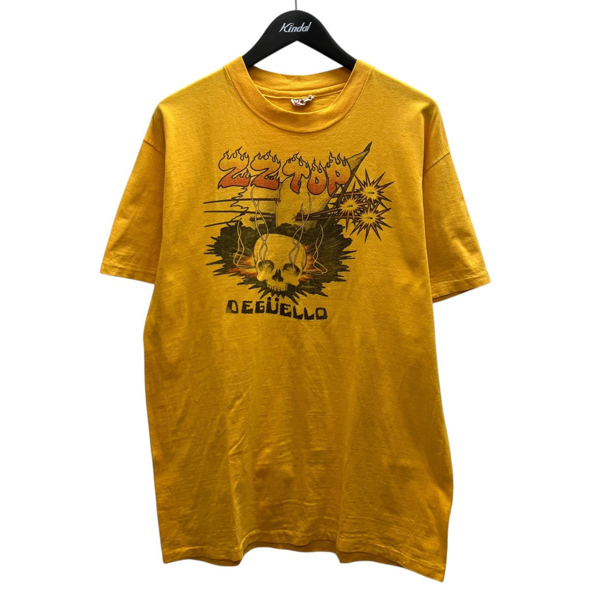 80s ZZ TOP DEGUELLO 1980プリントTシャツ