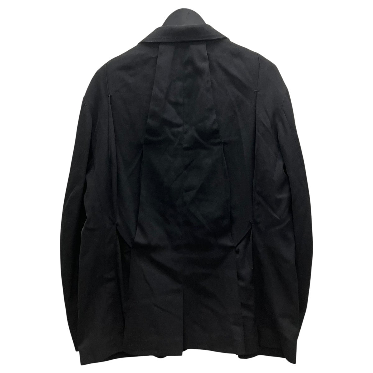 23AW Pleat-detail single-breasted jacketプリーツジャケット