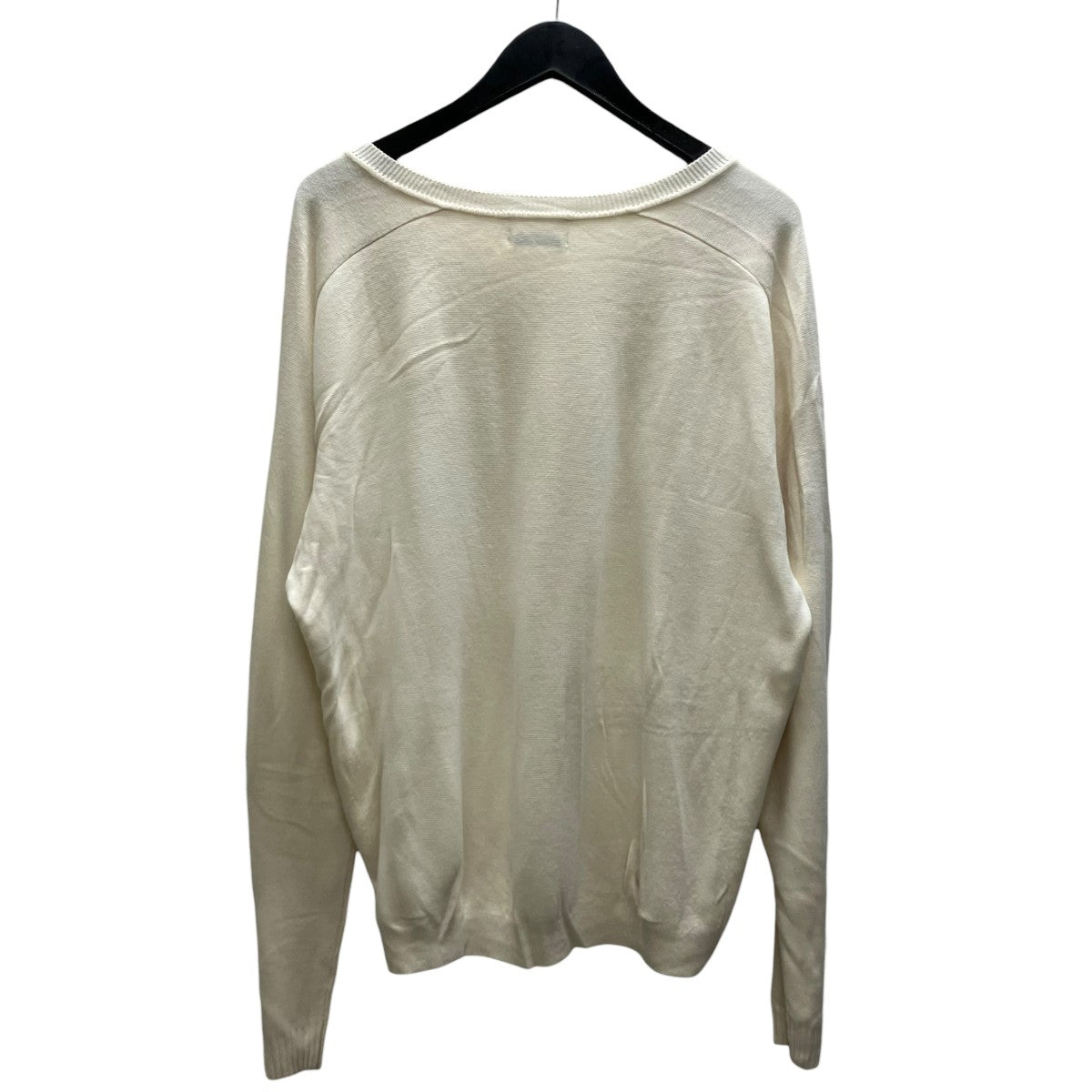 Smooth Silky VneckKnit シルク混ニット