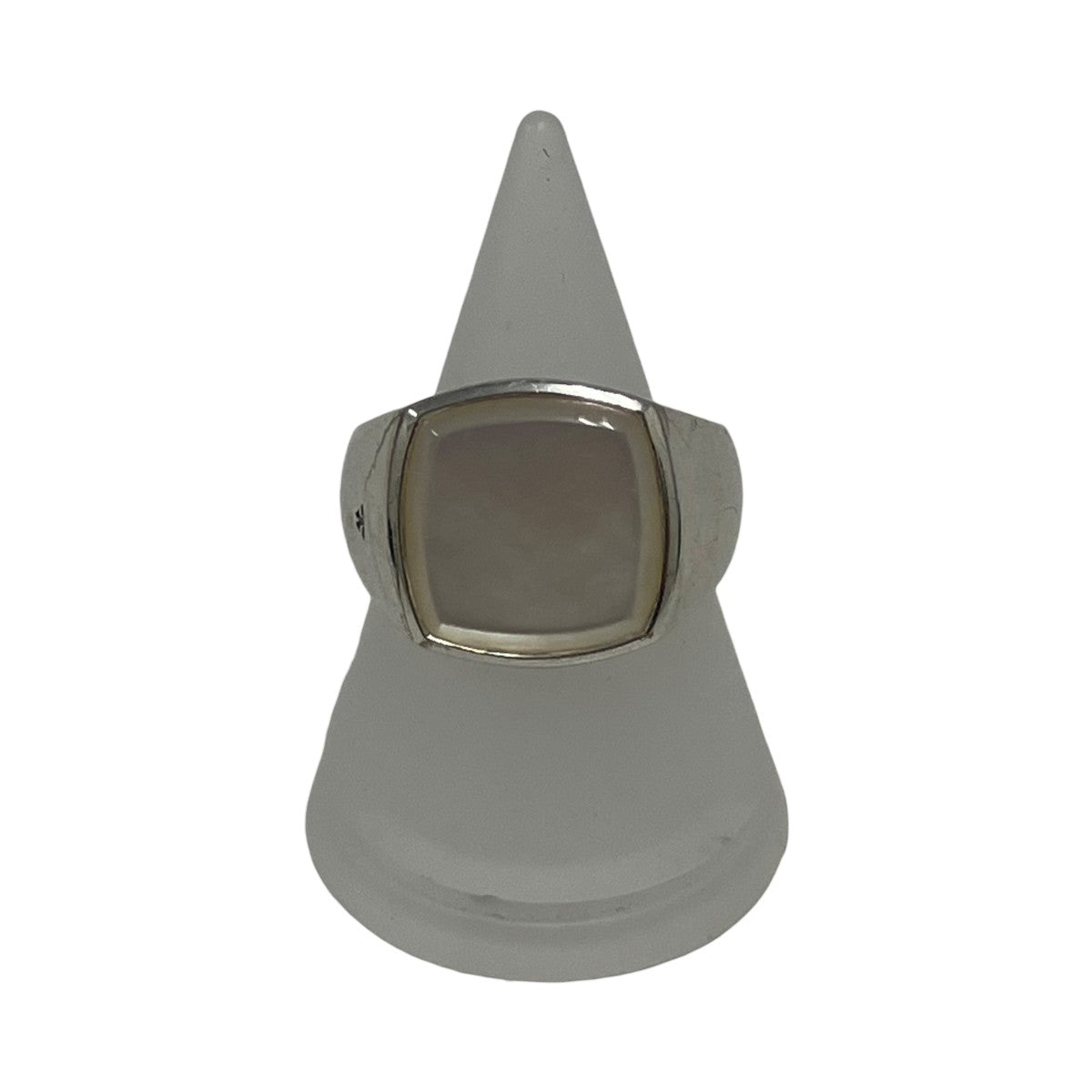 Ring White MOPシグネットリング