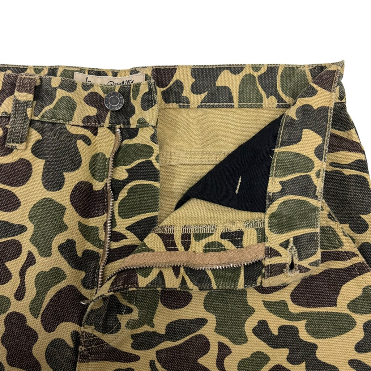Camo Canvas Work ワークパンツ