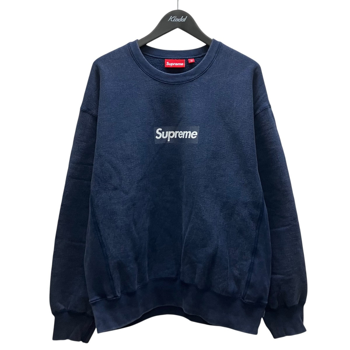 Supreme(シュプリーム) 25SSWashed Box Logo Crewneckボックスロゴ