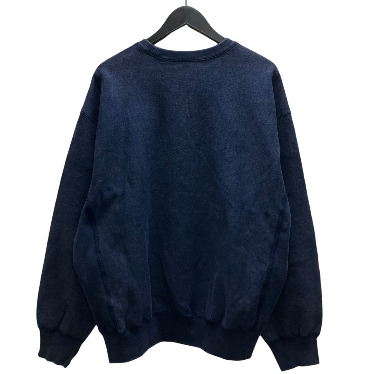 25SSWashed Box Logo Crewneckボックスロゴクルーネックスウェット