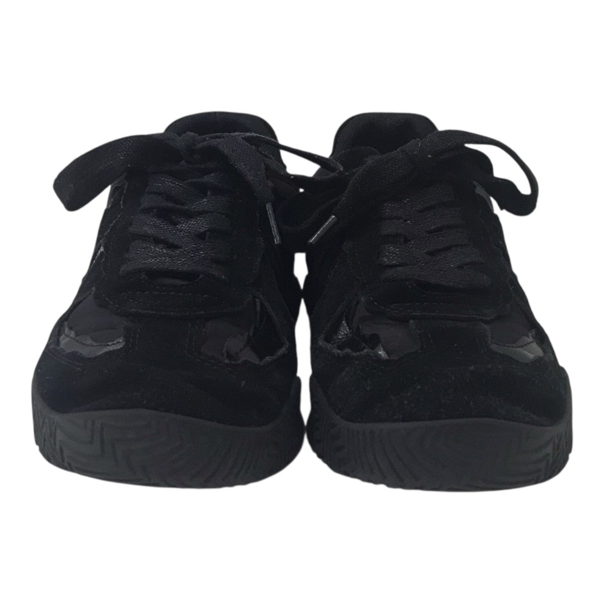 LEATHER COMBINATION GERMAN ARMY TRAINER ローカットスニーカー