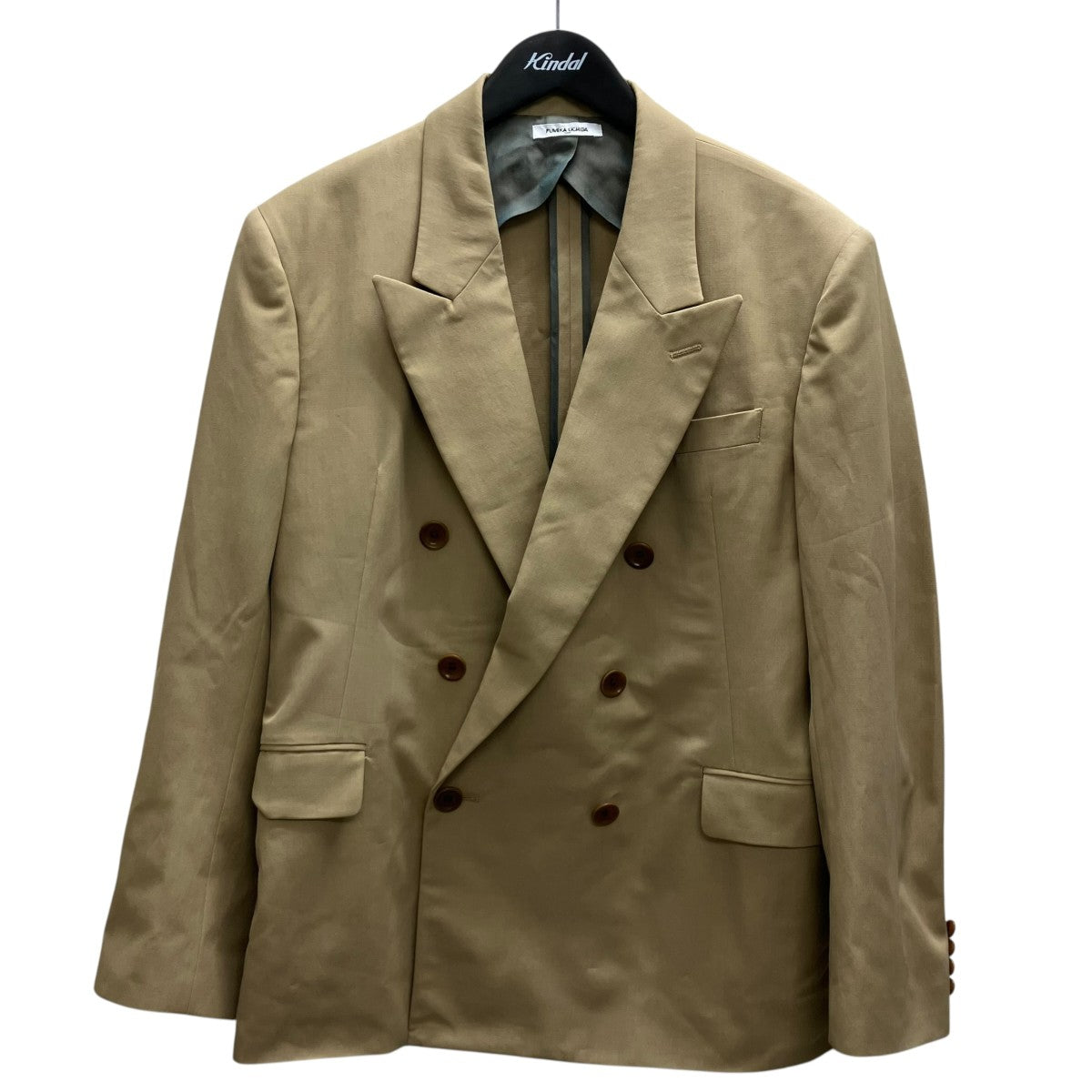 Twill Peaked Lapel Double Jacket ダブルジャケット