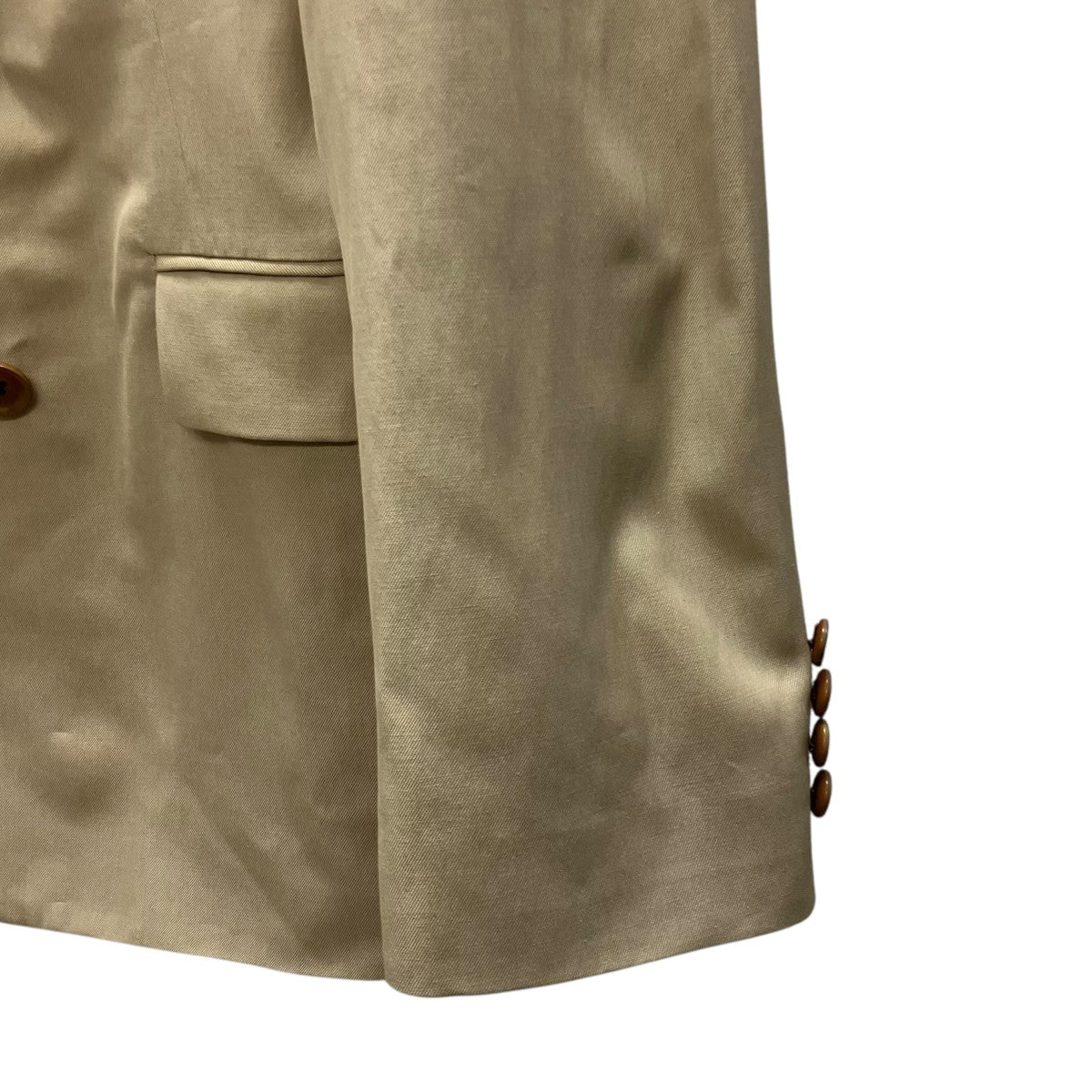 Twill Peaked Lapel Double Jacket ダブルジャケット