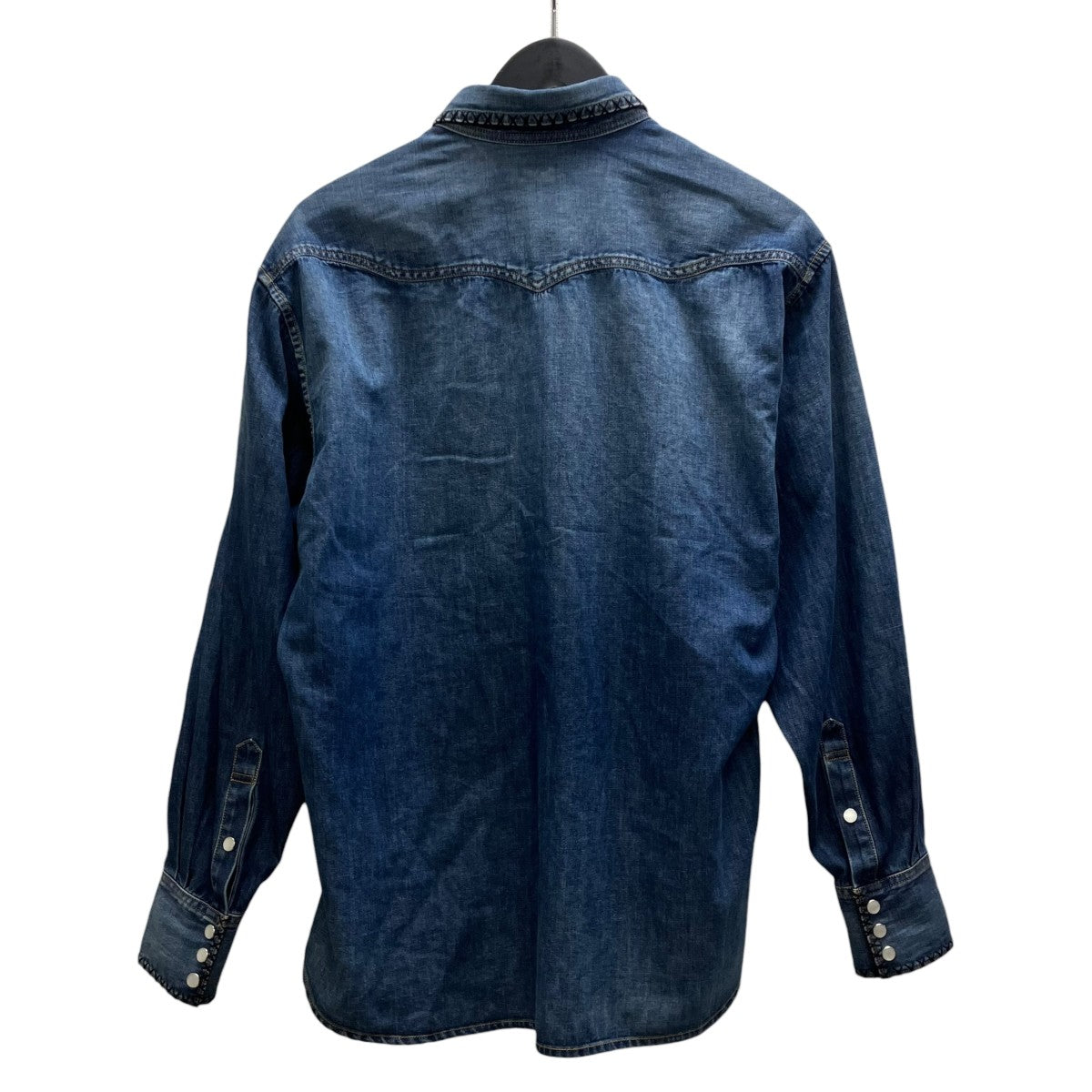 26SS Hand-Embridered Denim Shirt デニムシャツ