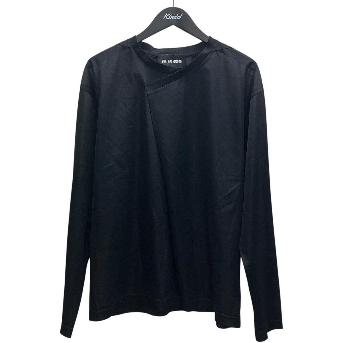 SEE THOUGH Y NECK L S T-SHIRTSシアーシャツ