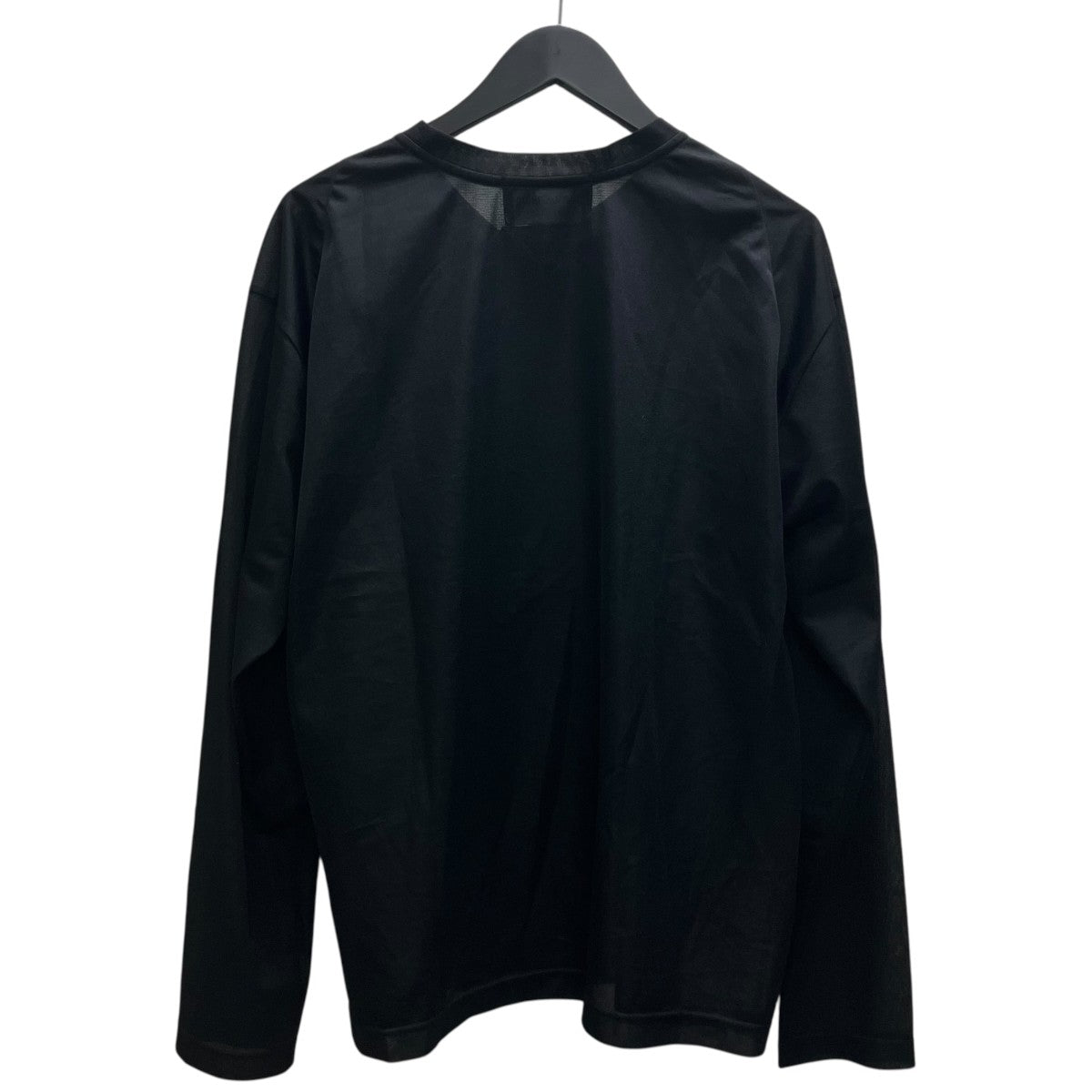 SEE THOUGH Y NECK L S T-SHIRTSシアーシャツ