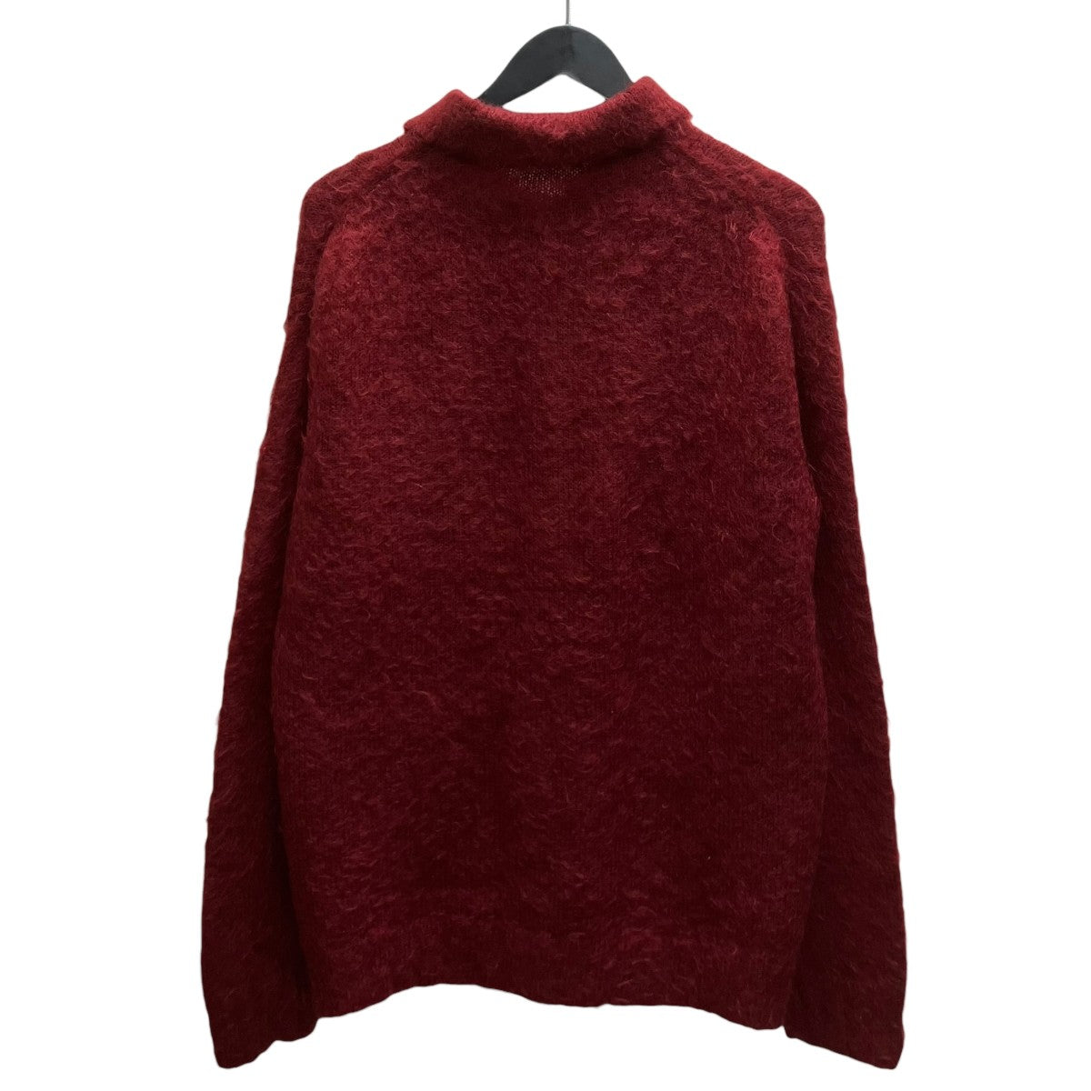 AURALEE 22AW BRUSHED MOHAIR CARDIGAN モヘヤポロカーディアン 古着・中古-4枚目のアイテム画像