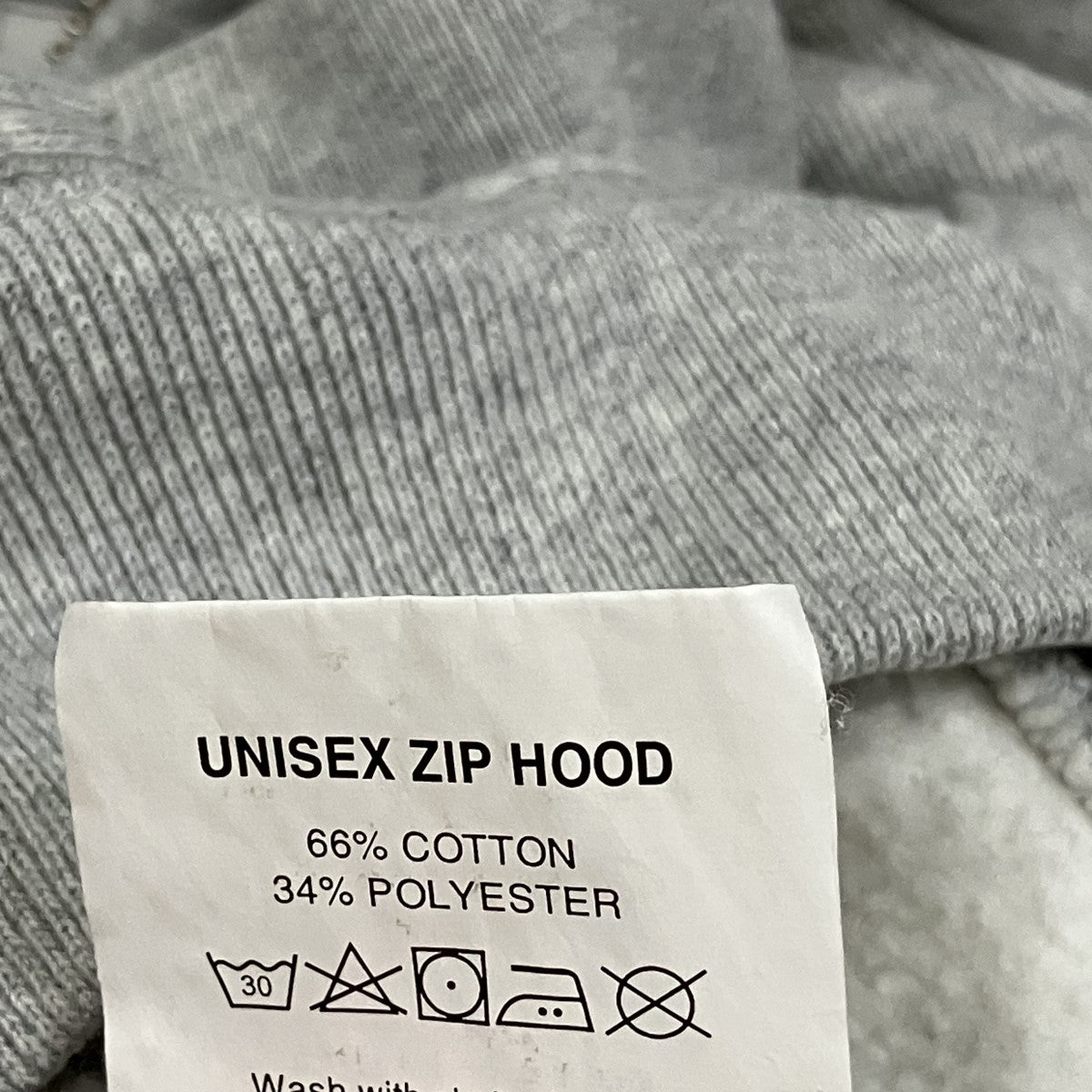 UNISEX ZIP HOOD ジップパーカー