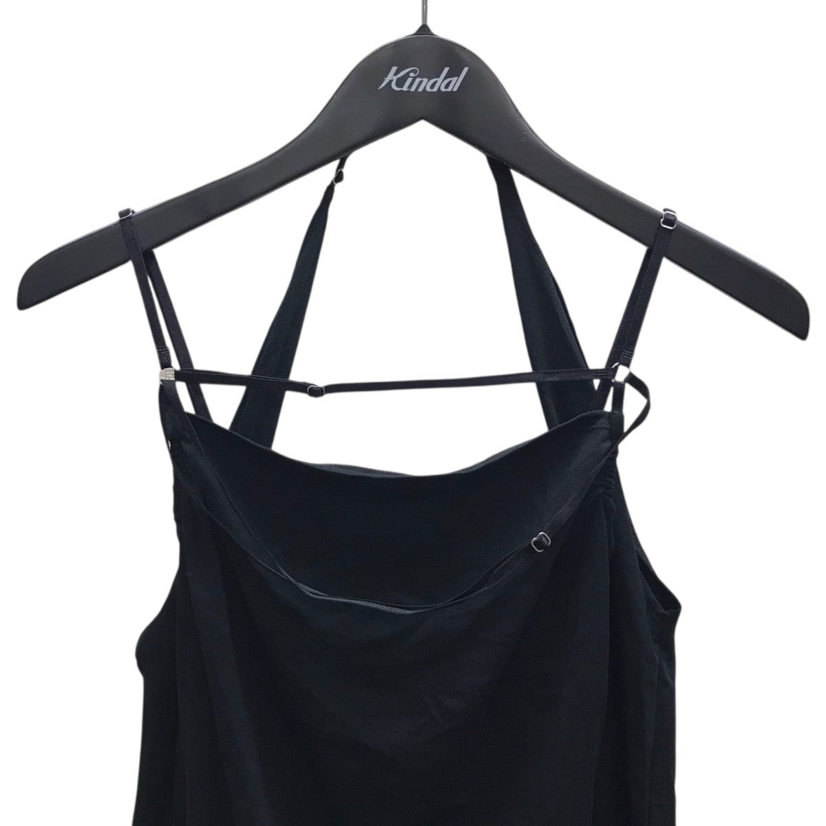 S waist drape dress mini ドレス