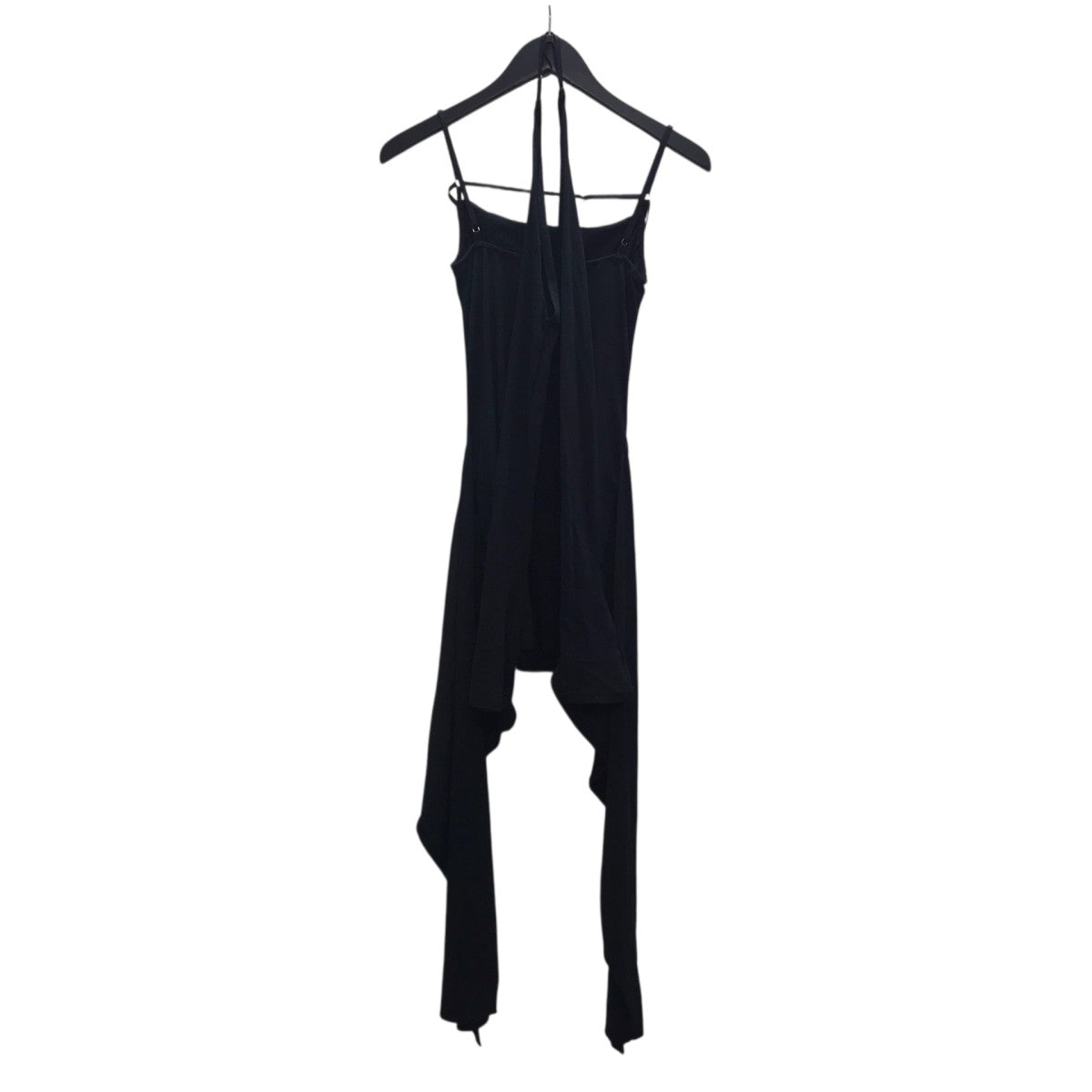 S waist drape dress mini ドレス
