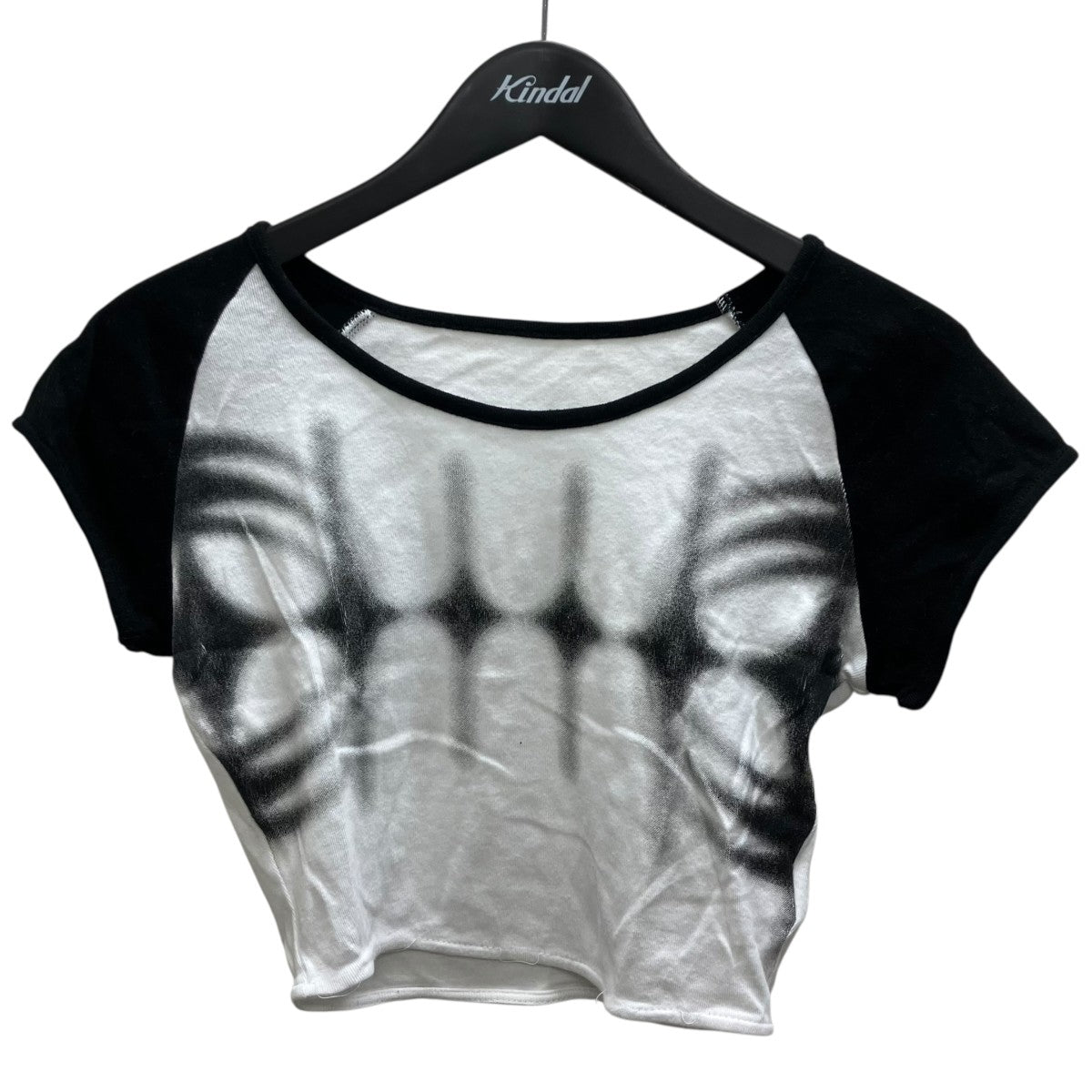 S blur symbol t-shirt cropped 半袖Tシャツ