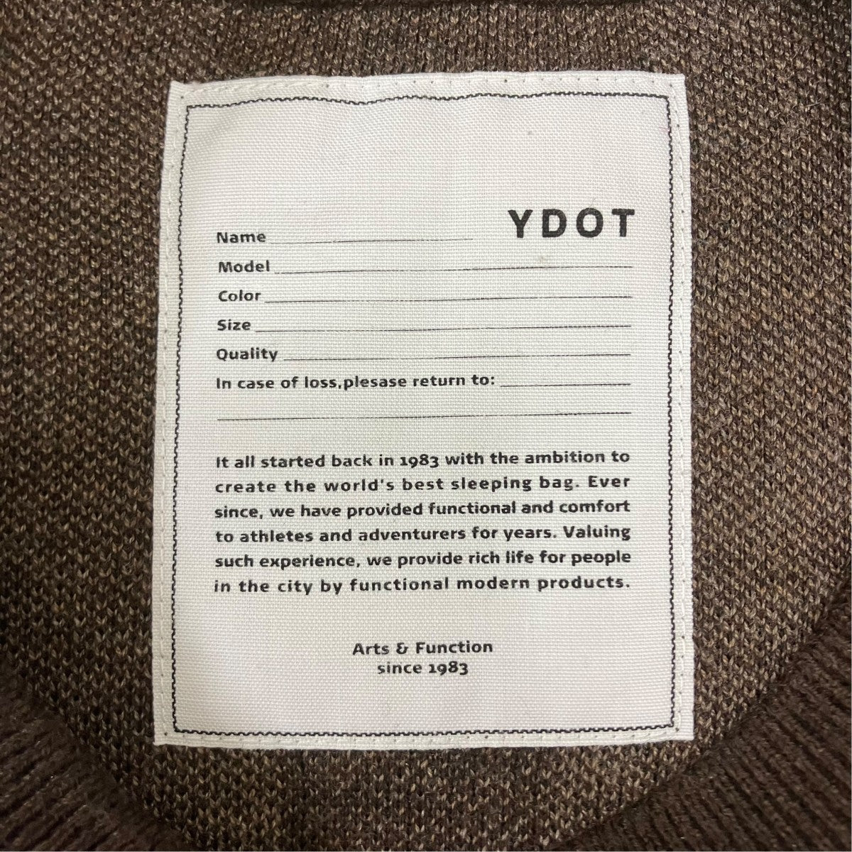 YDOT クルーネックニット 古着・中古-5枚目のアイテム画像