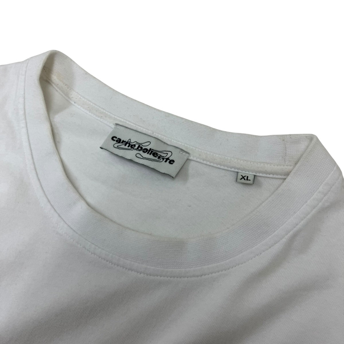 Cafe Tee刺繍プリントTシャツ