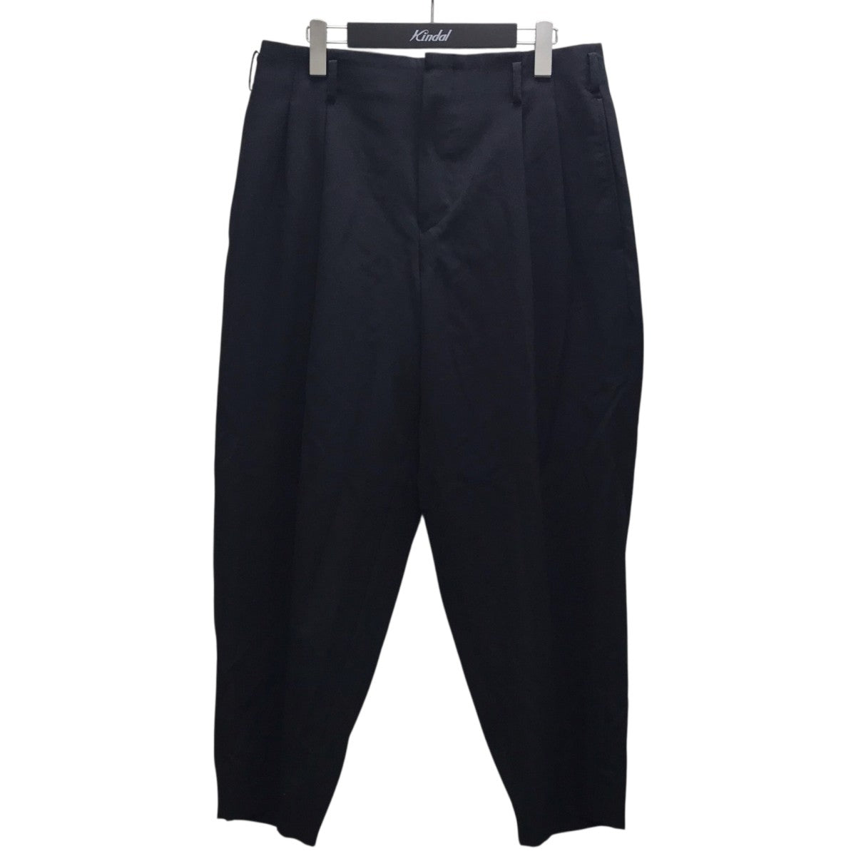 25SS ウールギャバジン 2タックパンツス