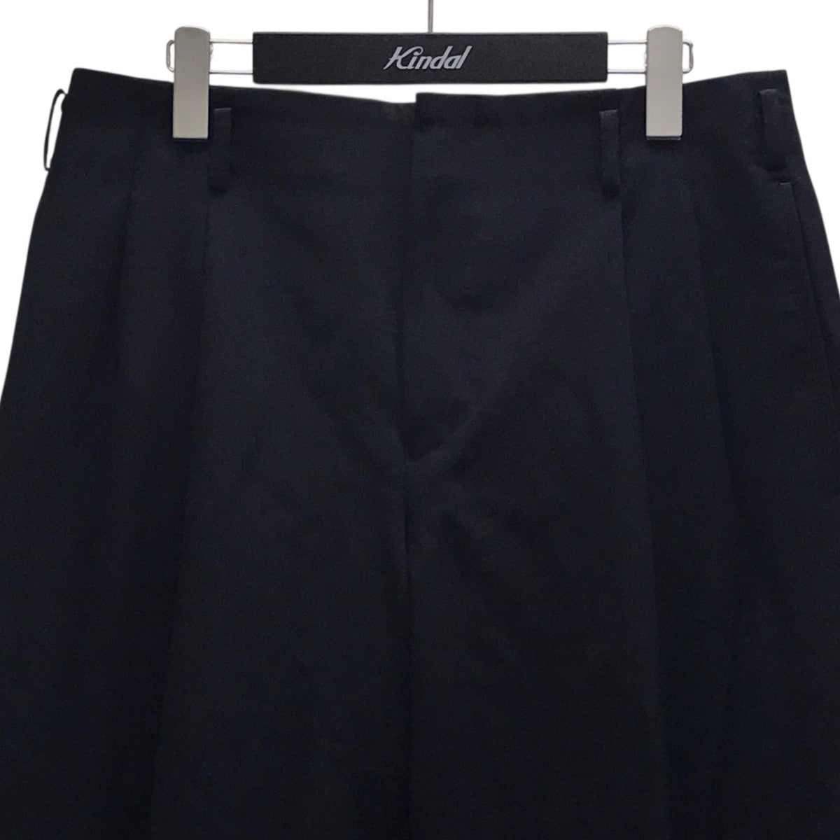 25SS ウールギャバジン 2タックパンツス