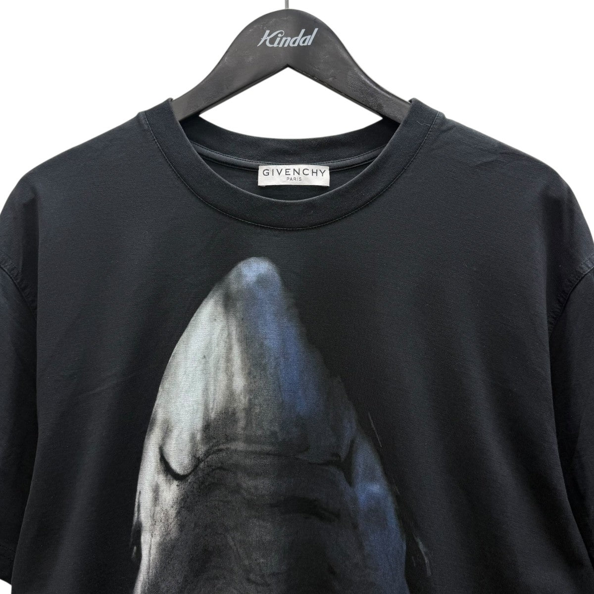 オーバーサイズ シャーク クルーネック 半袖Tシャツ