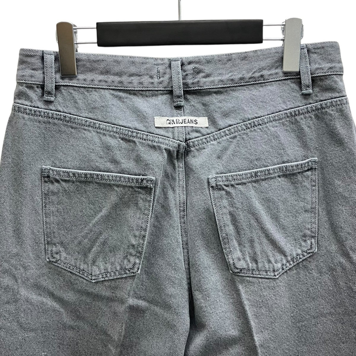 センタープレスデニムパンツ