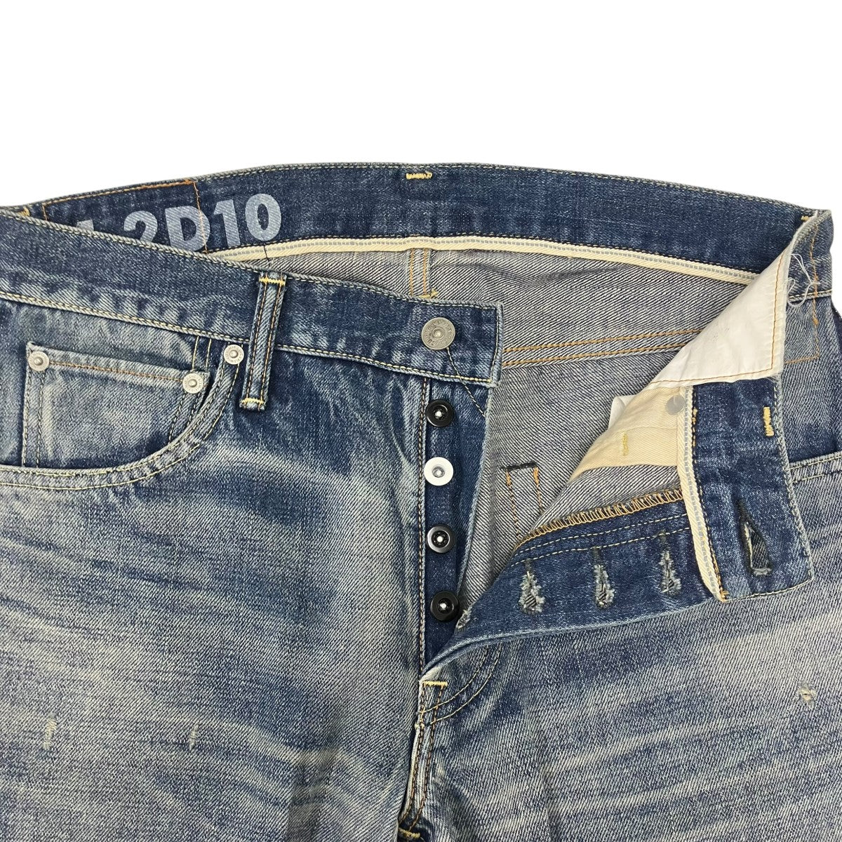 social sculpture denim 01．2D10デニムパンツ