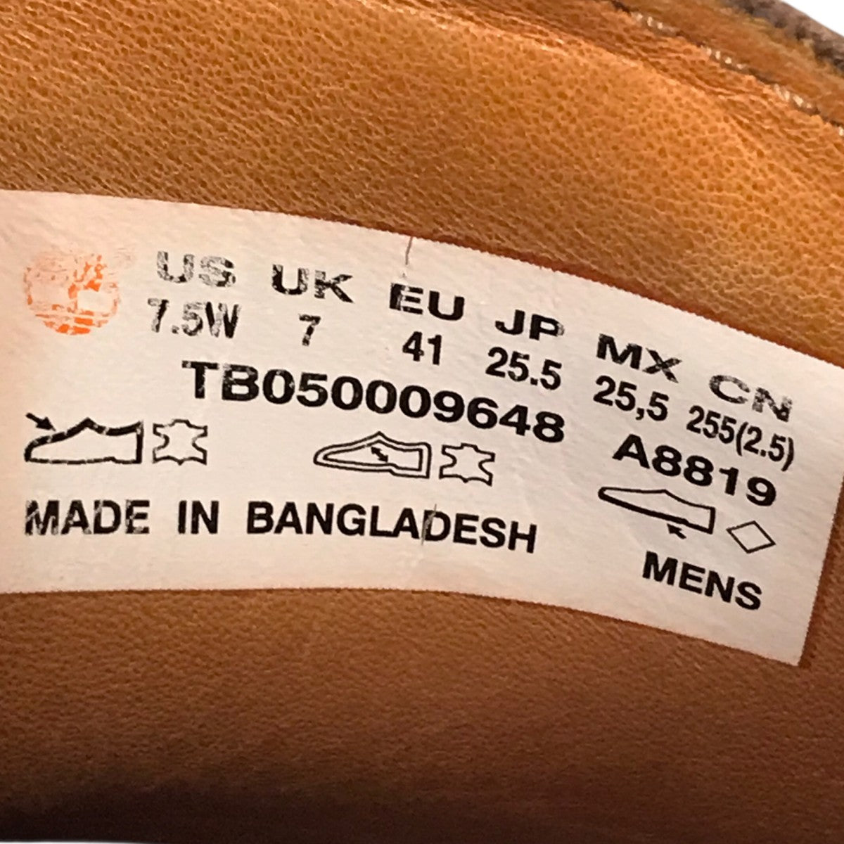 Timberland(ティンバーランド) レザーシューズ／スリーアイ(3eye