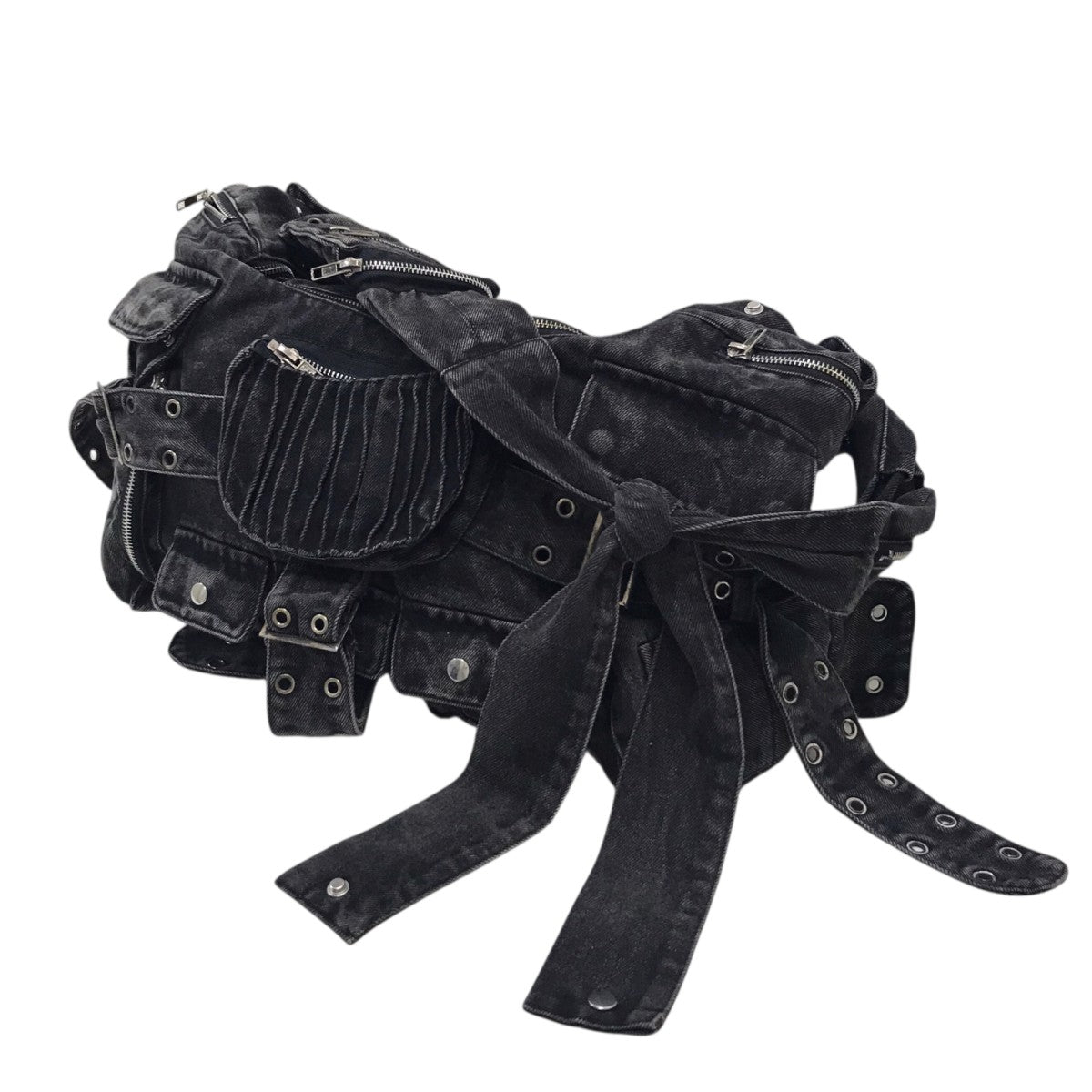 mulch pocket denim bag