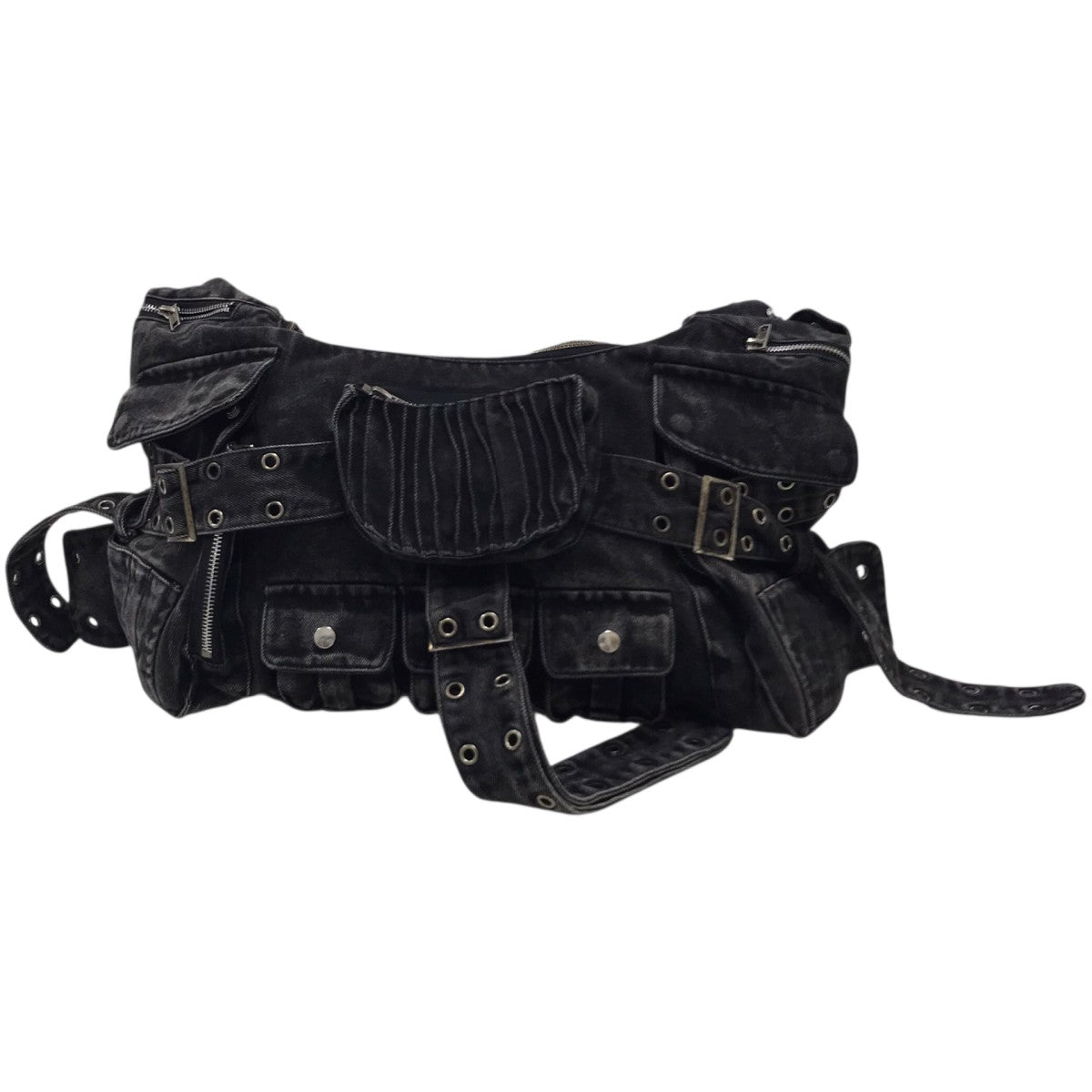 mulch pocket denim bag