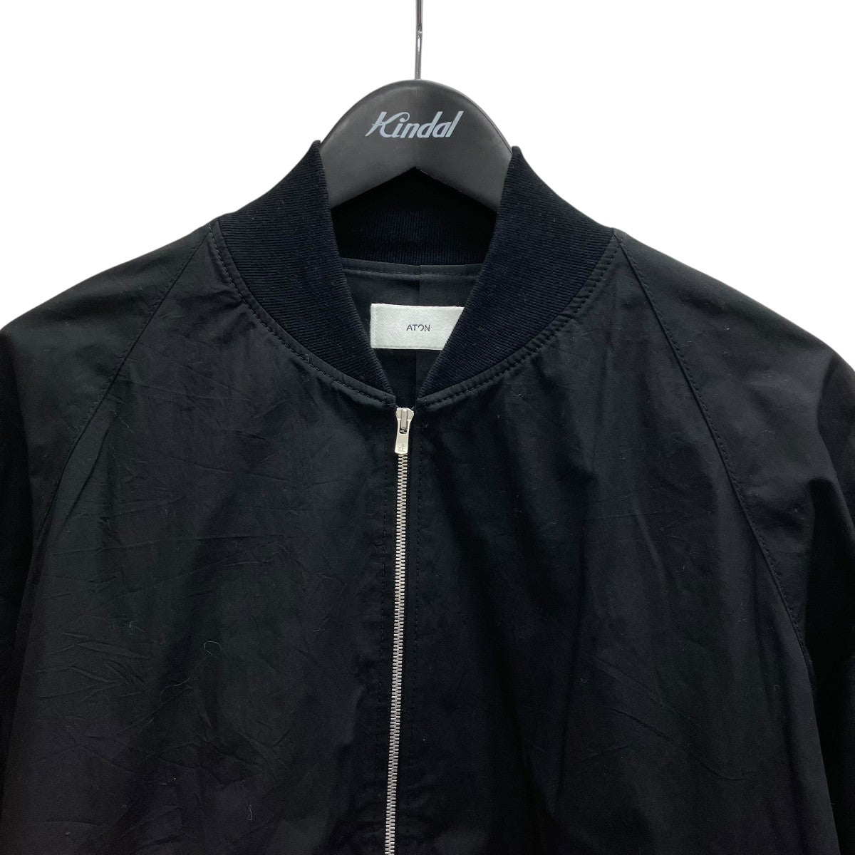 ATON TSURIZOME COTTON FLIGHT JACKET フライトジャケット 古着・中古-3枚目のアイテム画像