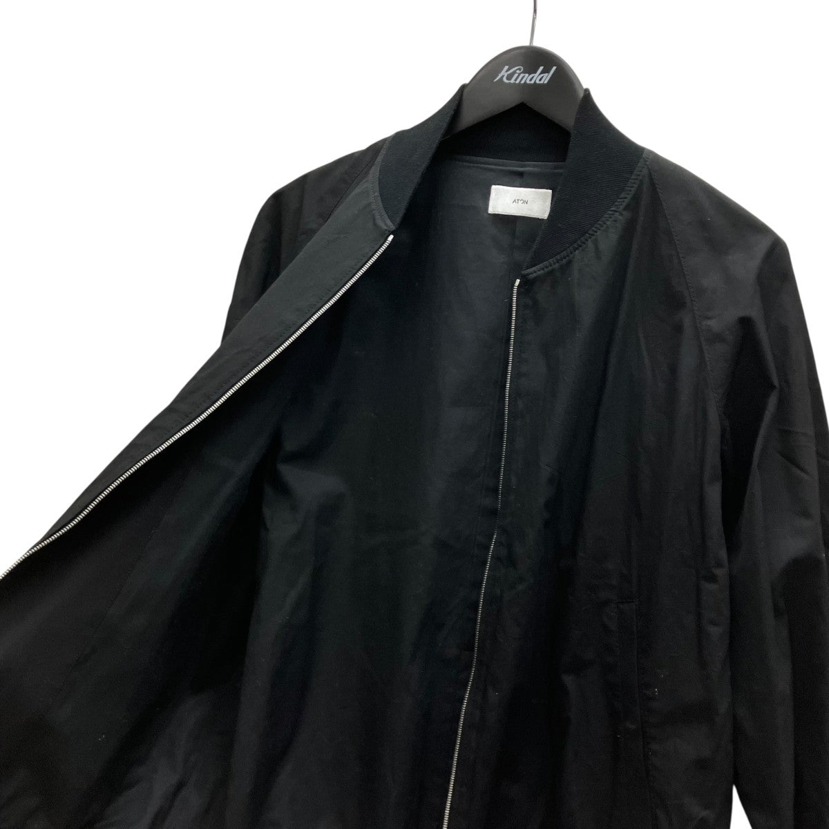 ATON TSURIZOME COTTON FLIGHT JACKET フライトジャケット 古着・中古-5枚目のアイテム画像