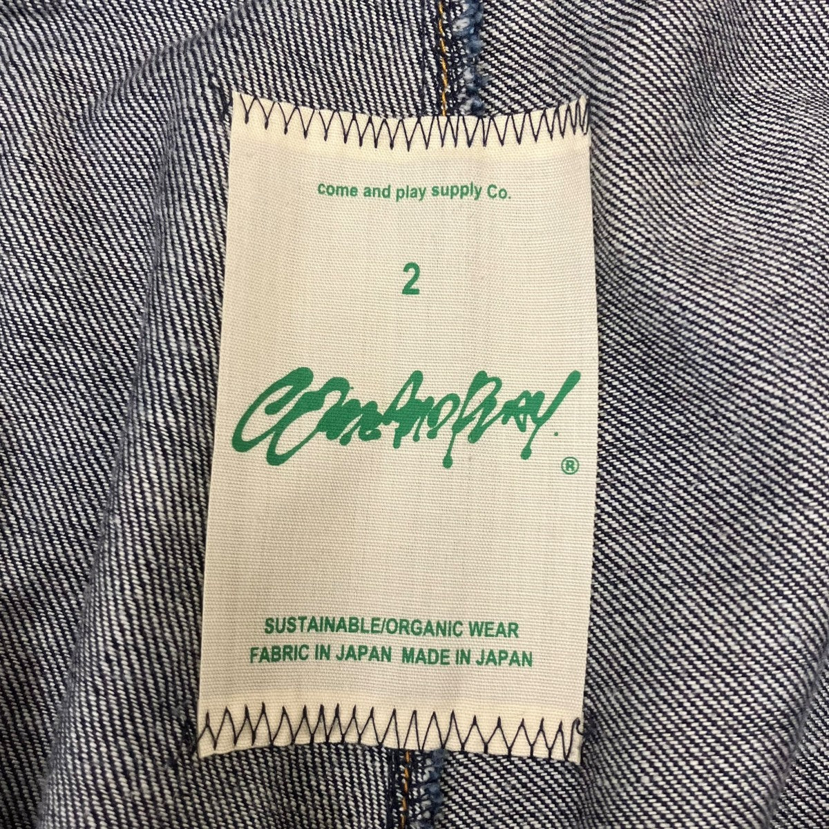 come and play supply Co デニムパンツ 古着・中古-5枚目のアイテム画像
