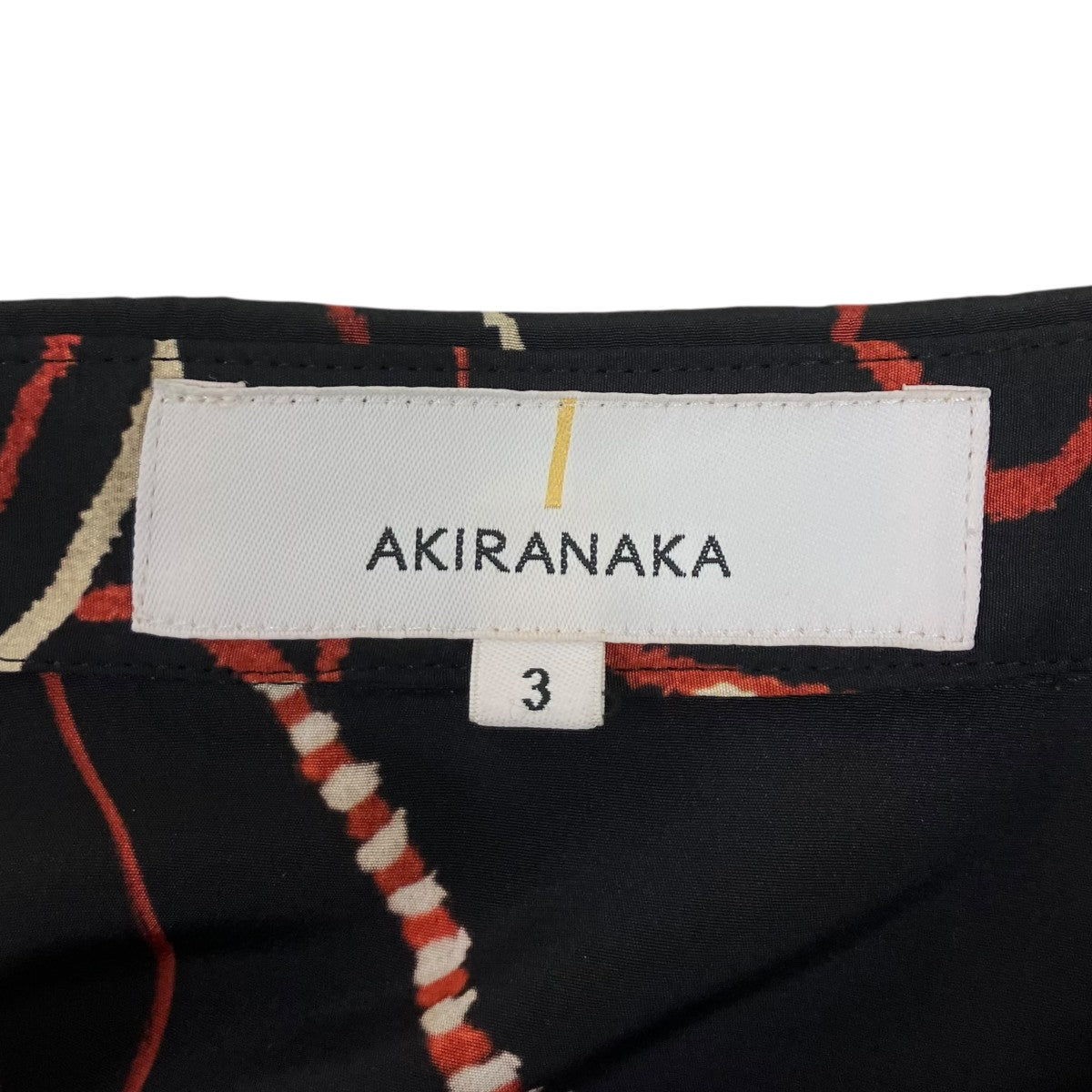 AKIRA NAKA 総柄ワンピース 古着・中古-5枚目のアイテム画像
