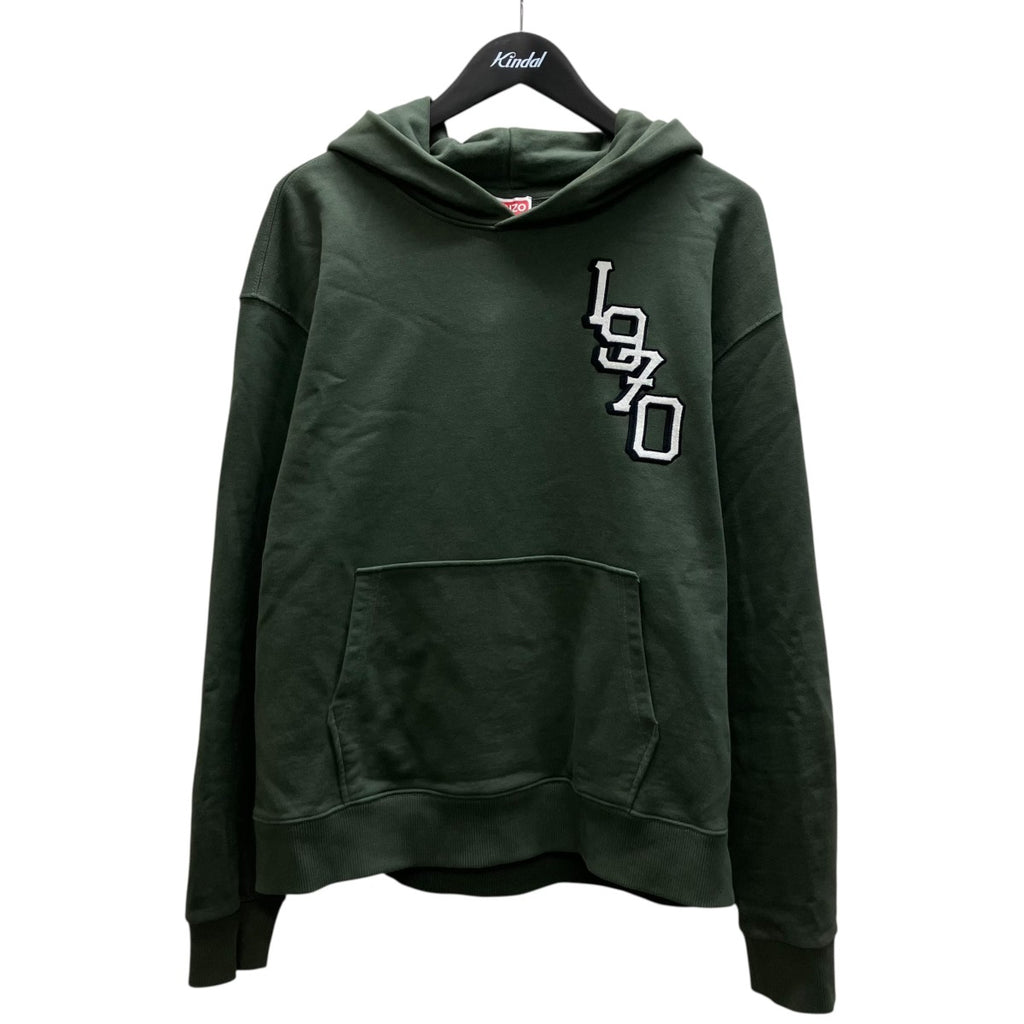 KENZO(ケンゾー) 刺繍パーカー FD65SW1494MF グリーン サイズ L 