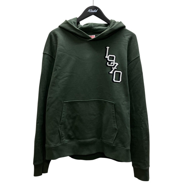 KENZO(ケンゾー) 刺繍パーカー FD65SW1494MF グリーン サイズ L