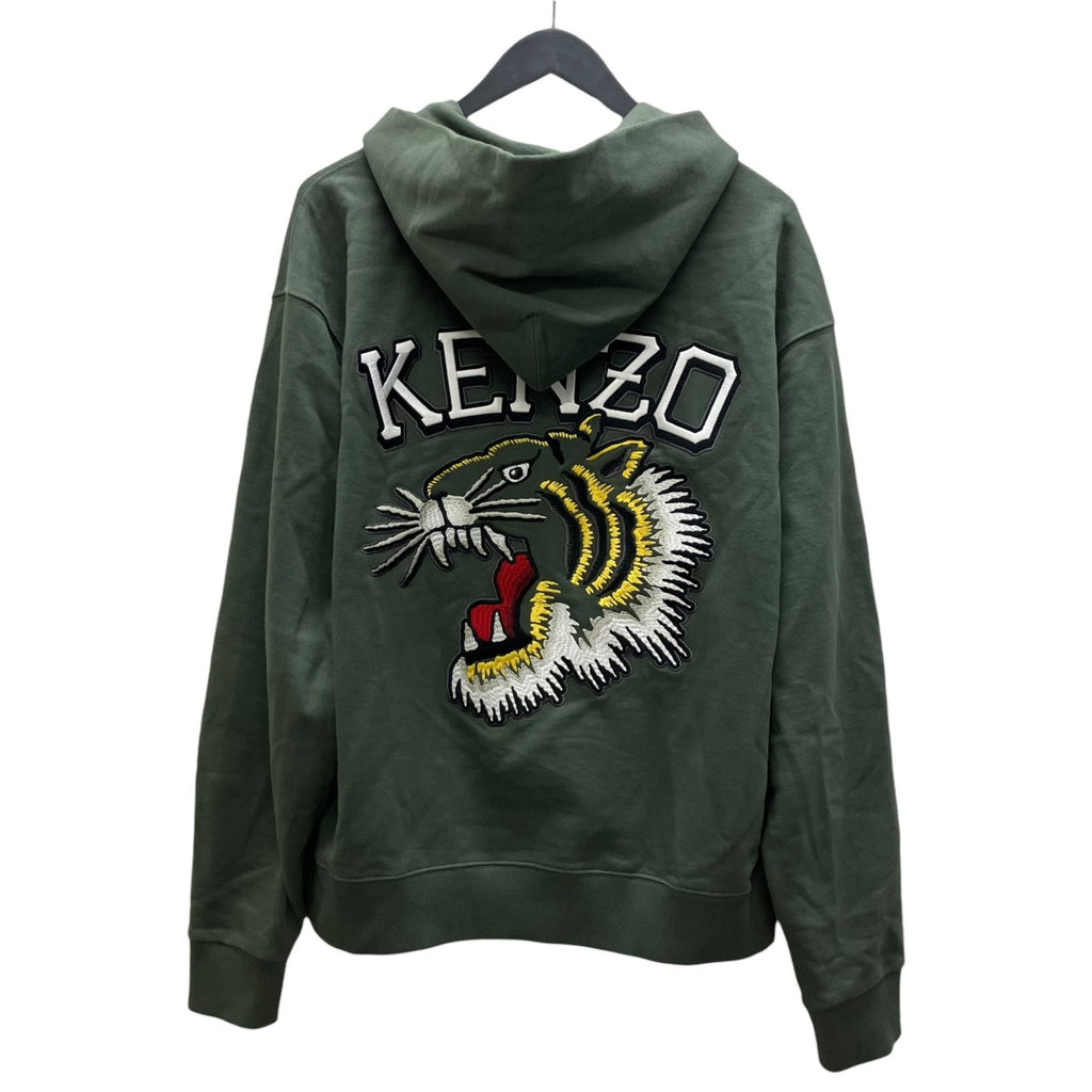KENZO(ケンゾー) 刺繍パーカー FD65SW1494MF グリーン サイズ L 