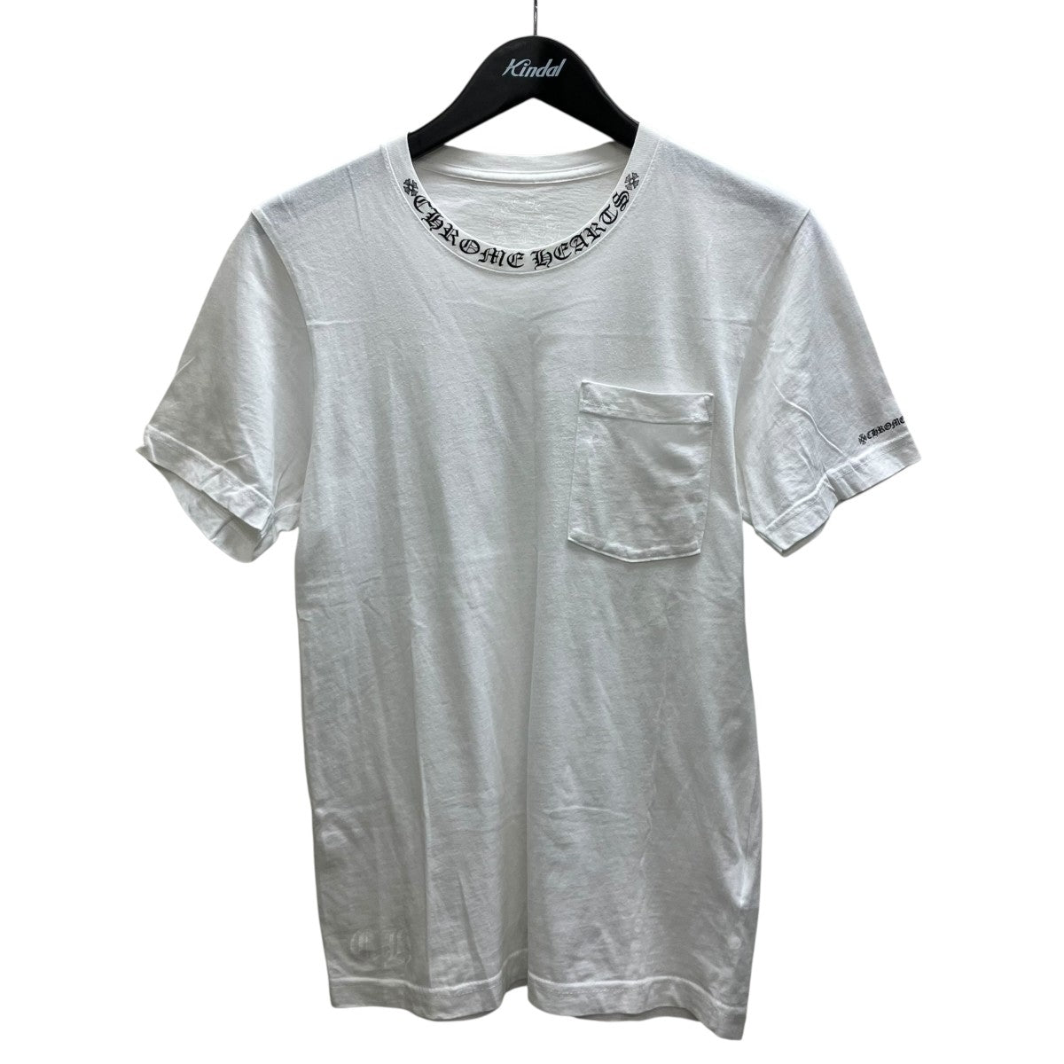 ネックロゴプリントTシャツ