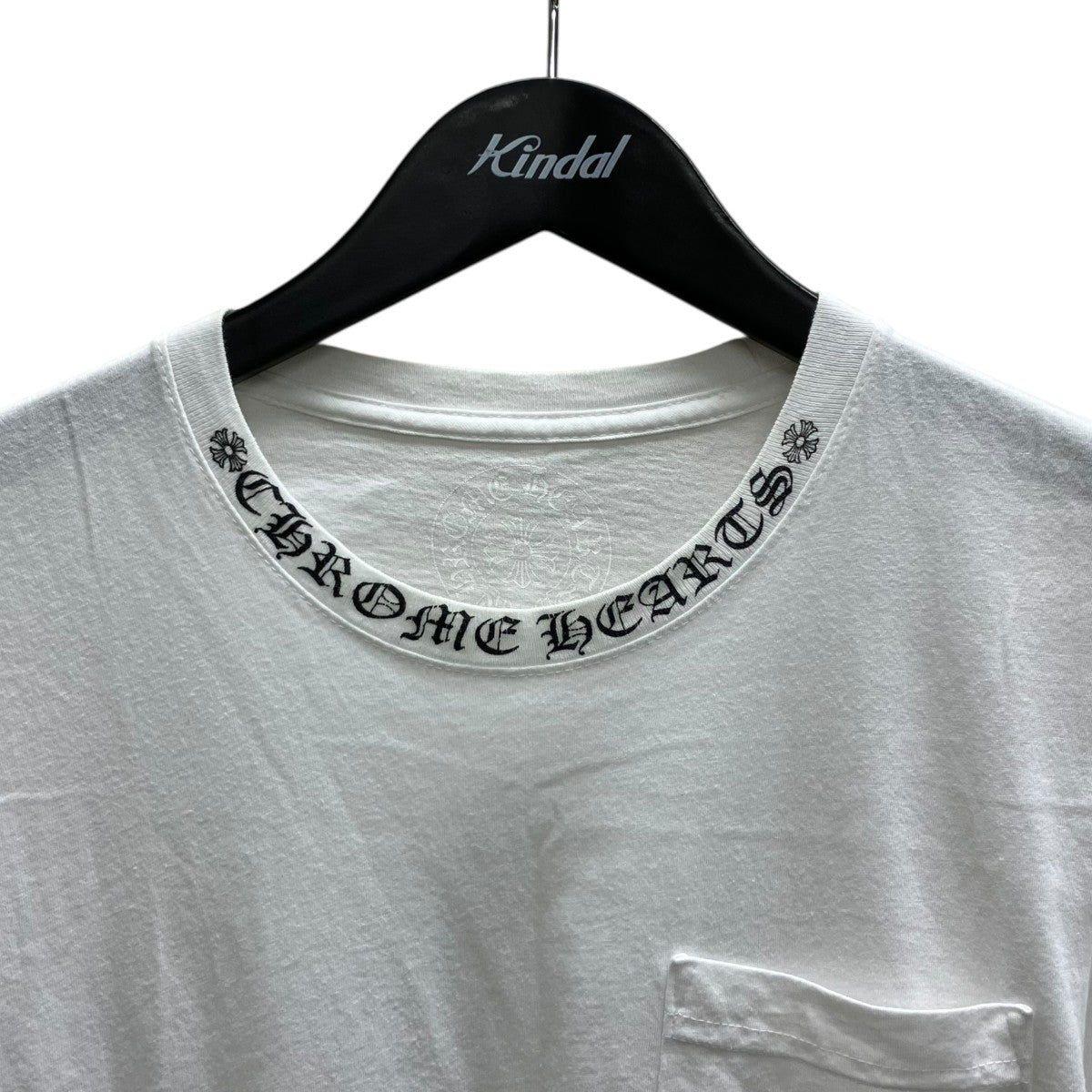 ネックロゴプリントTシャツ