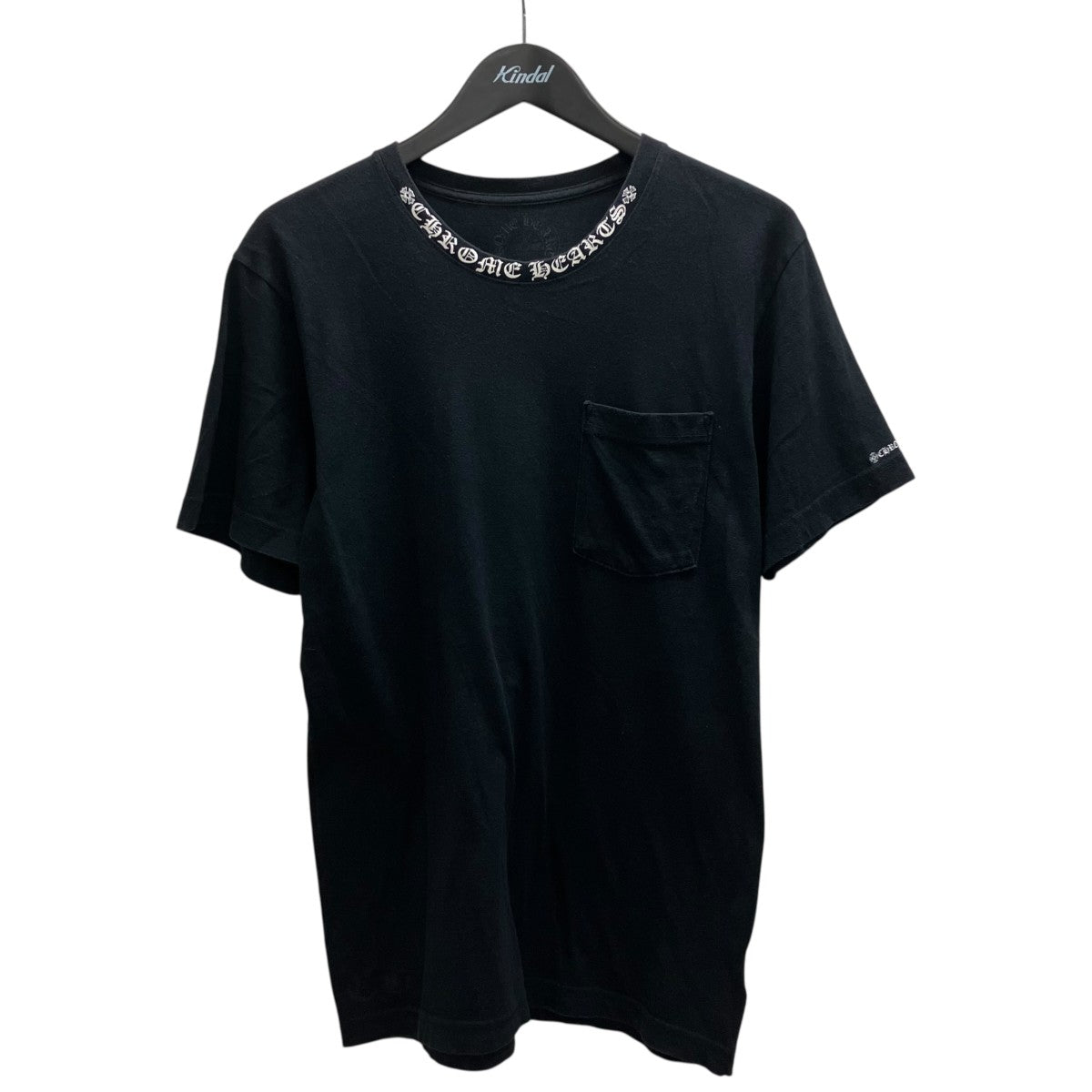 ネックロゴプリントTシャツ