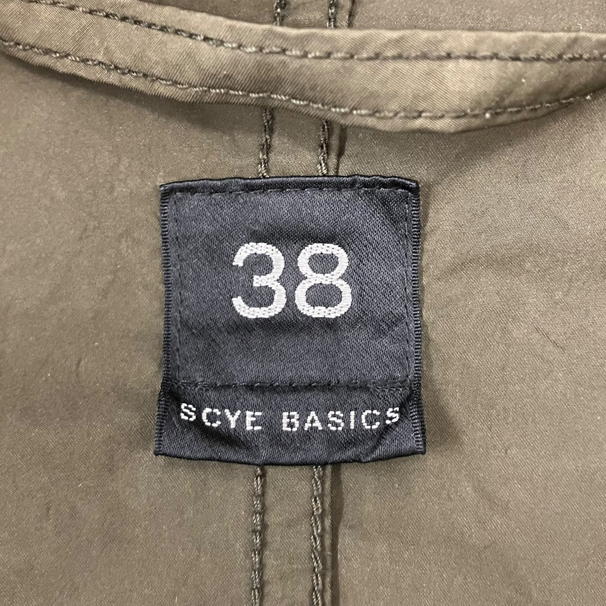 SCYEBASICS ミリタリーパーカー 古着・中古-6枚目のアイテム画像