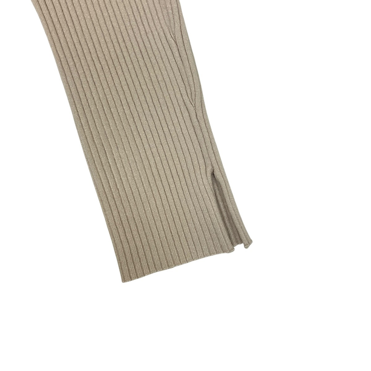 ニットドッキングチェックニットワンピース125-1140003