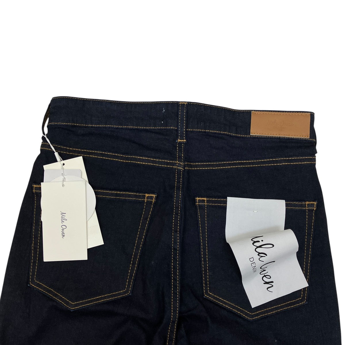 カットオフスリットスキニーデニムパンツ09WFP221155