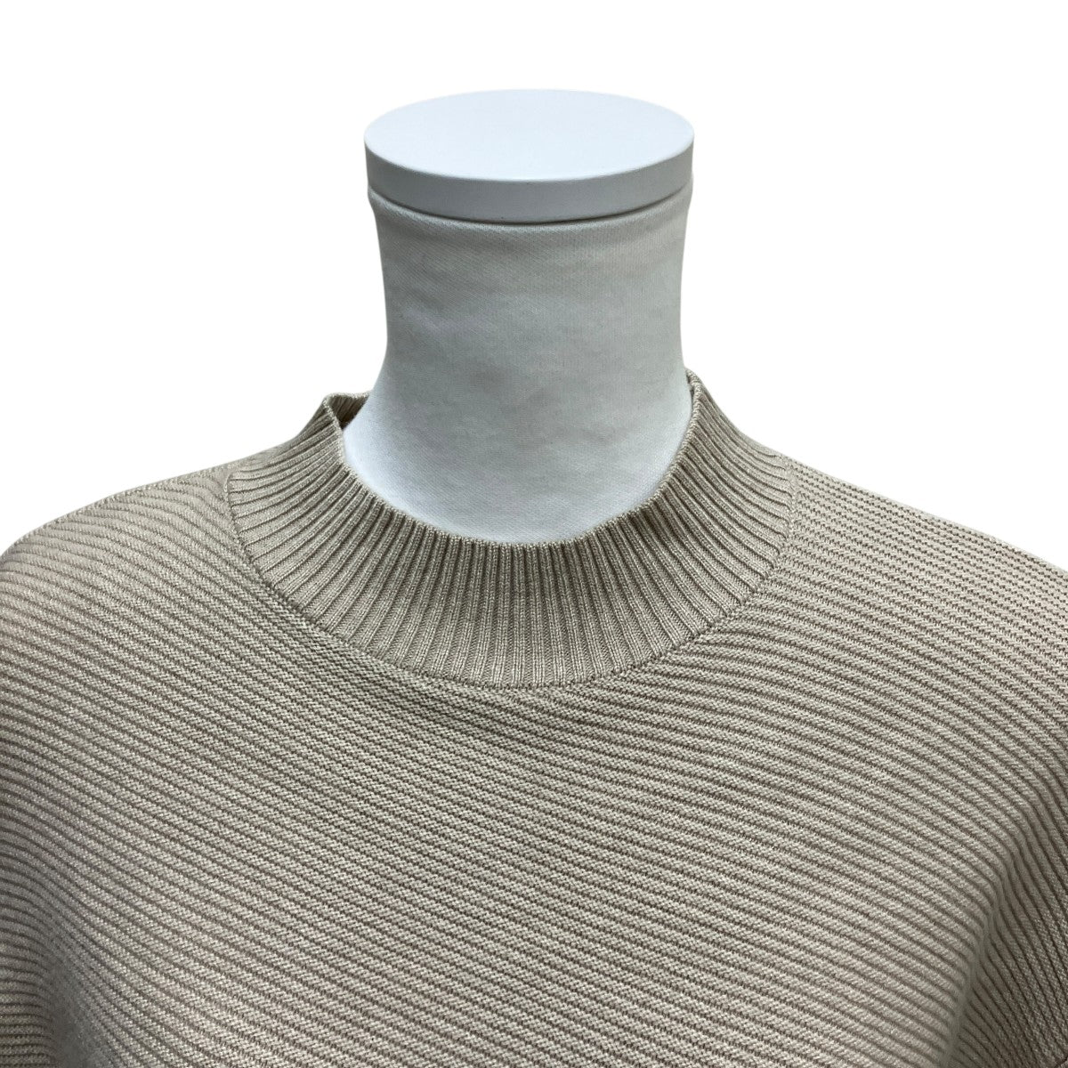カシミヤ混ラッフルプリーツレイヤーニットFWNT205501