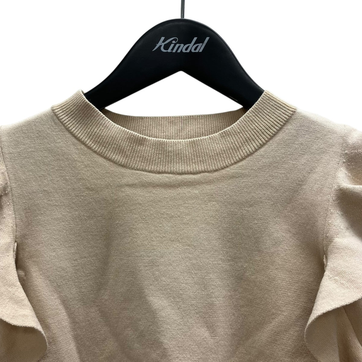Snidel フリルニットプルオーバー 古着・中古-3枚目のアイテム画像