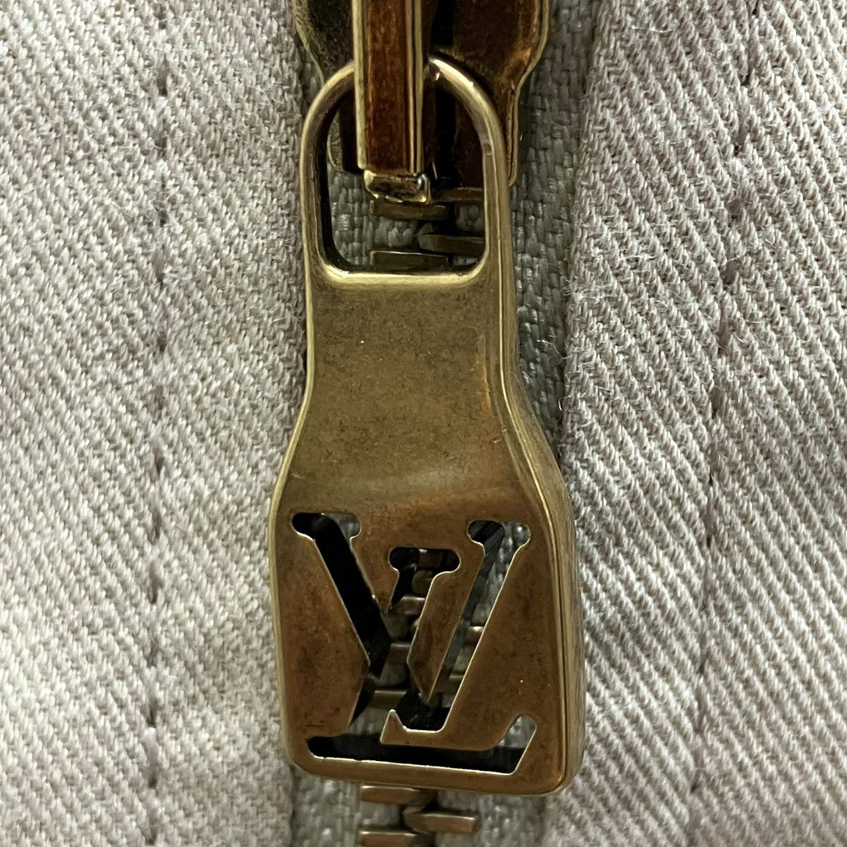 LV総柄ジップアップワークジャケットブルゾン ジップアップジャケット