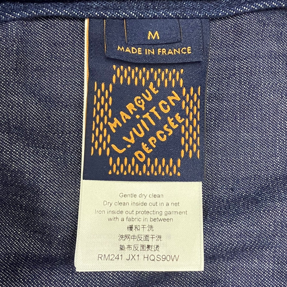 24SS エンブロイダードシグネチャーショートスリーブデニム 半袖シャツ