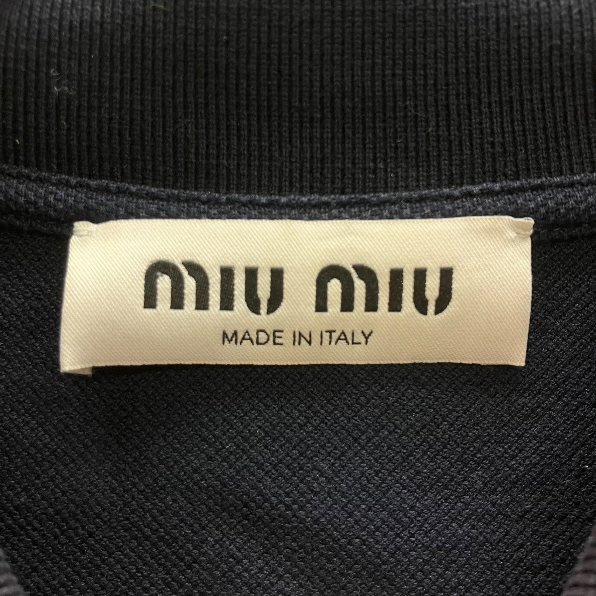 MIU MIU ポロシャツ 古着・中古-5枚目のアイテム画像