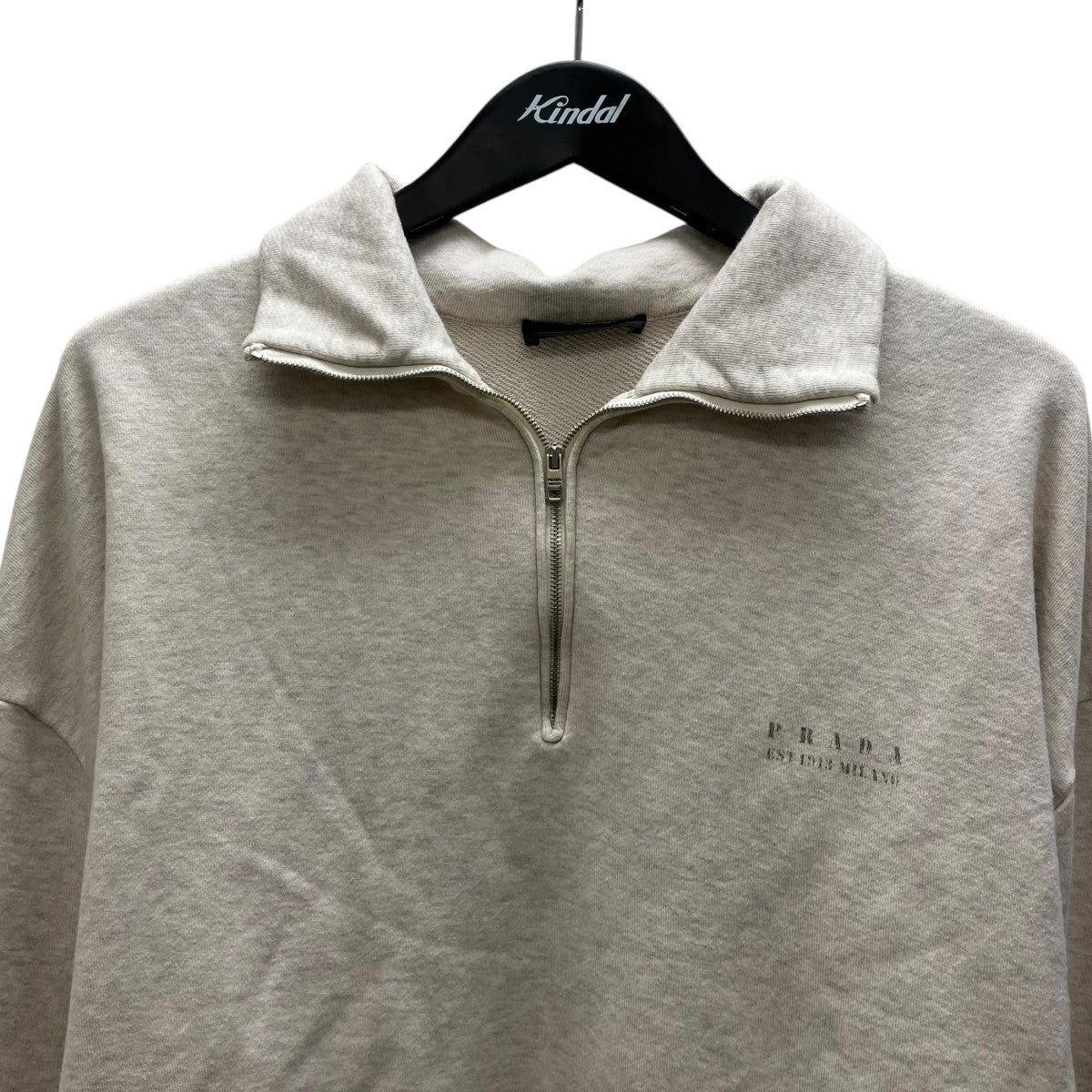 PRADA ハーフジップスウェット 古着・中古-3枚目のアイテム画像