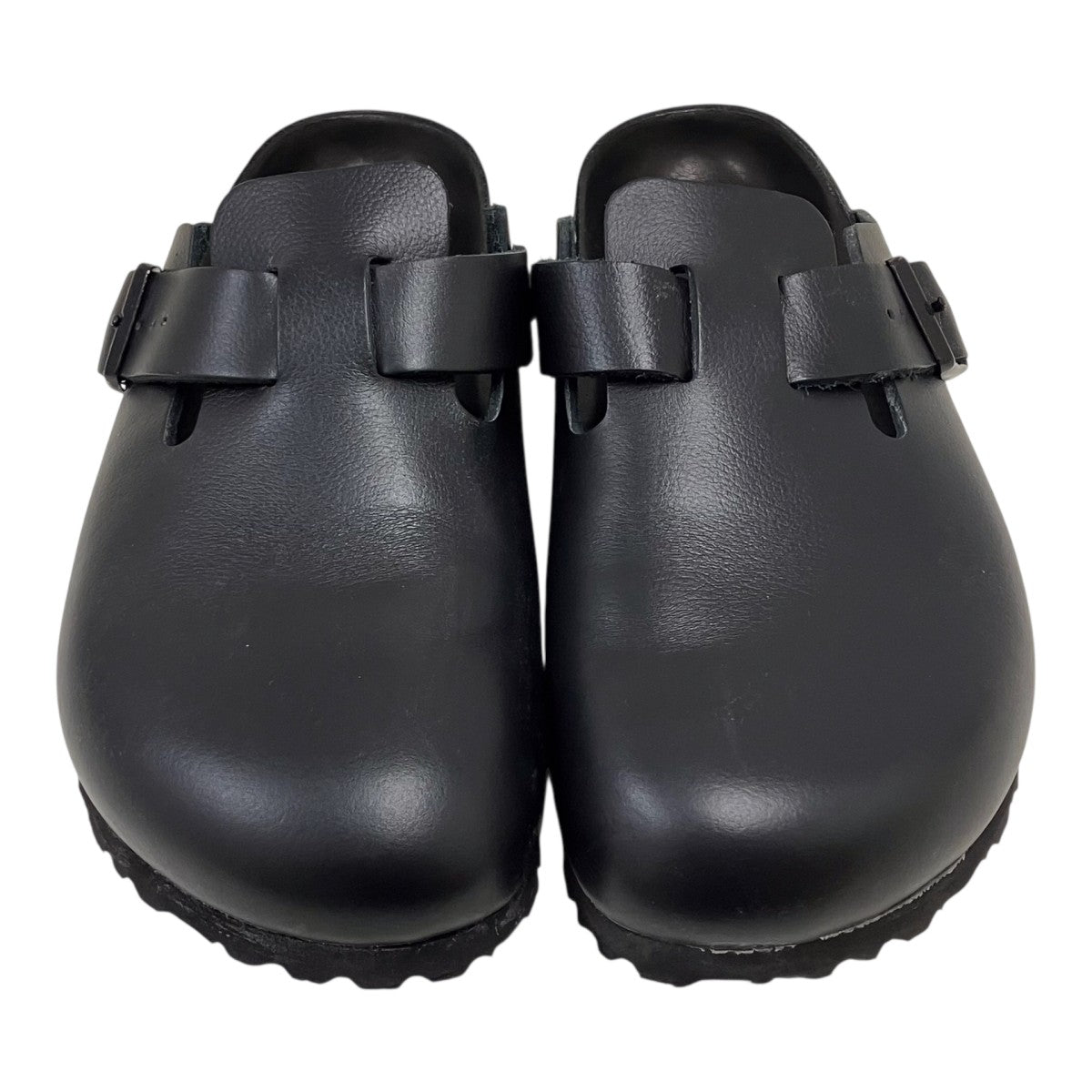 【BOSTON EXQUISITE BLACK】 レザーサンダル